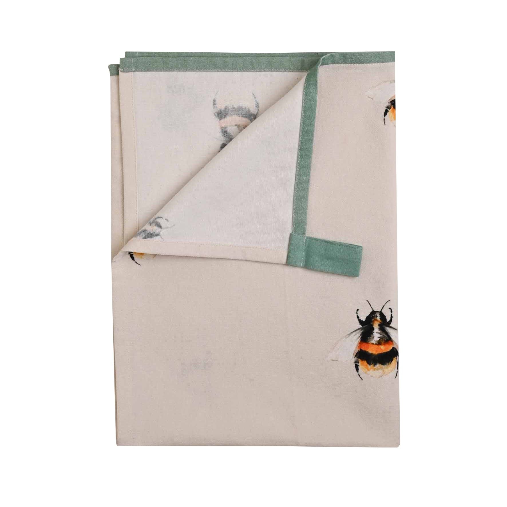 Meg Hawkins Cotton Tea Towel - Bee