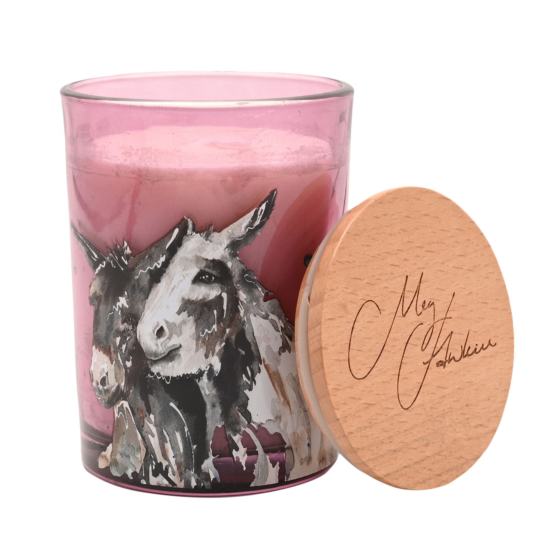 Meg Hawkins 250g Candle Donkey - Wild Flower Meadow