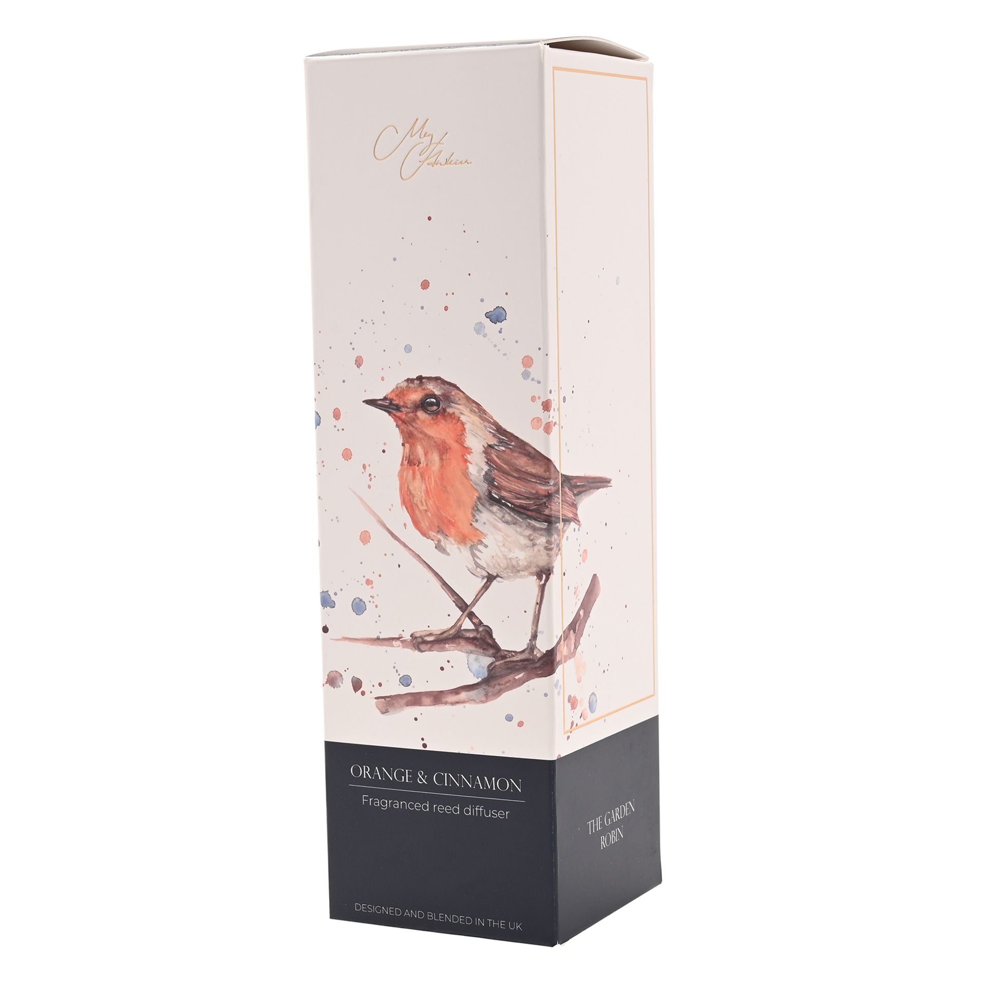 Meg Hawkins 150ml Diffuser Robin - Orange & Cinnamon