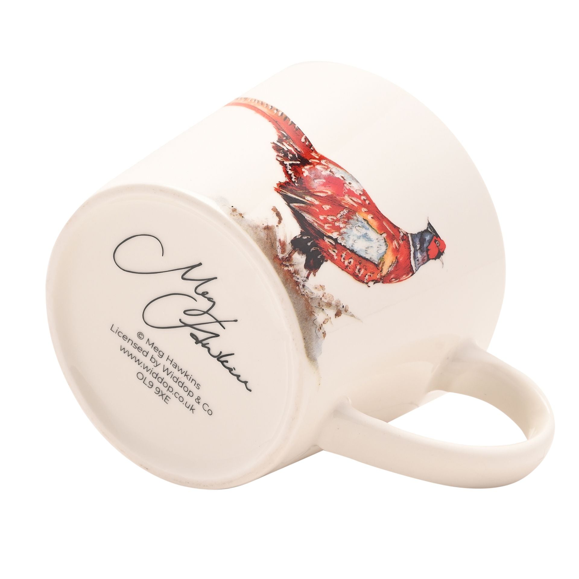 Meg Hawkins Set Of 2 Cups - Pheasant & Stag