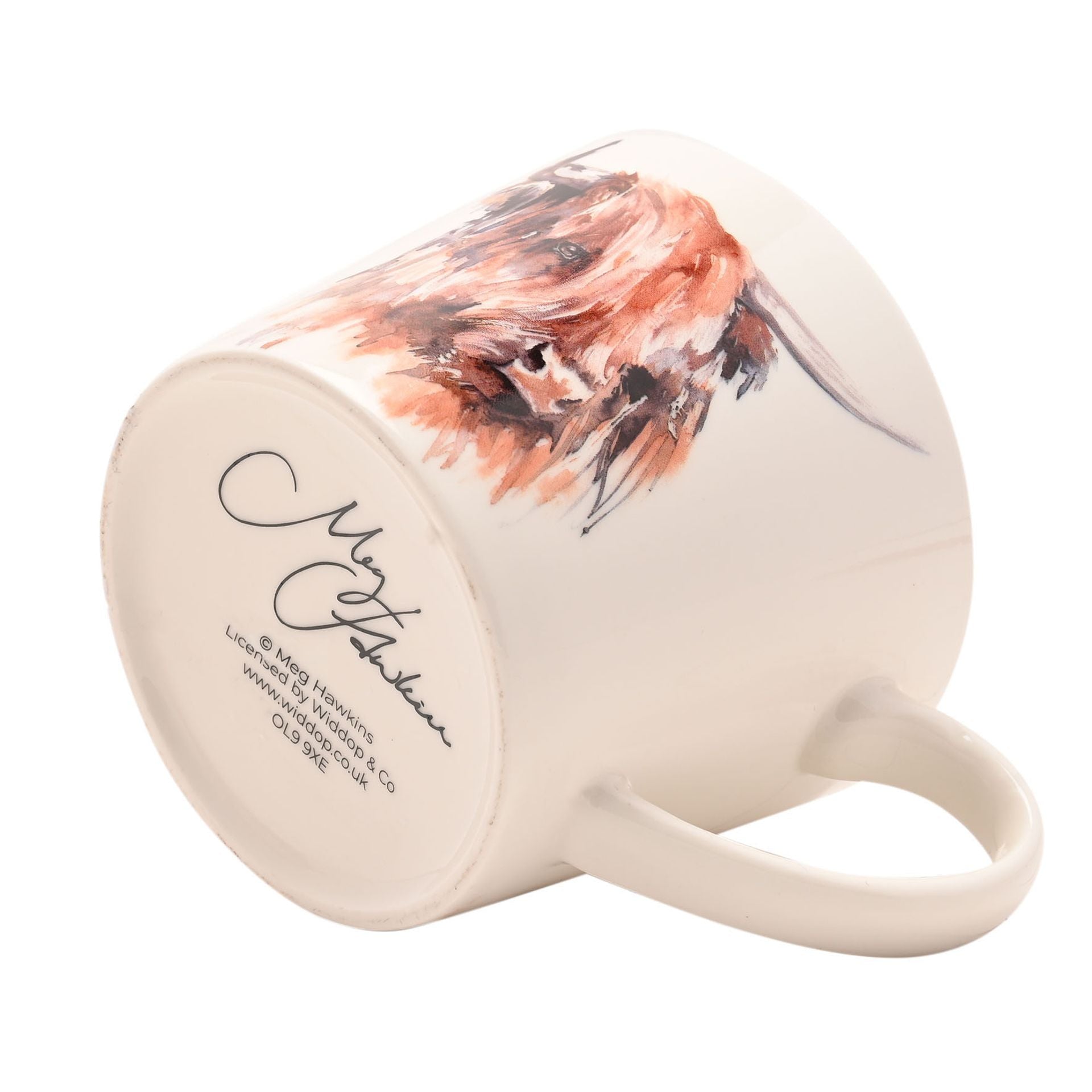 Meg Hawkins Set Of 2 Cups - Highland Cows