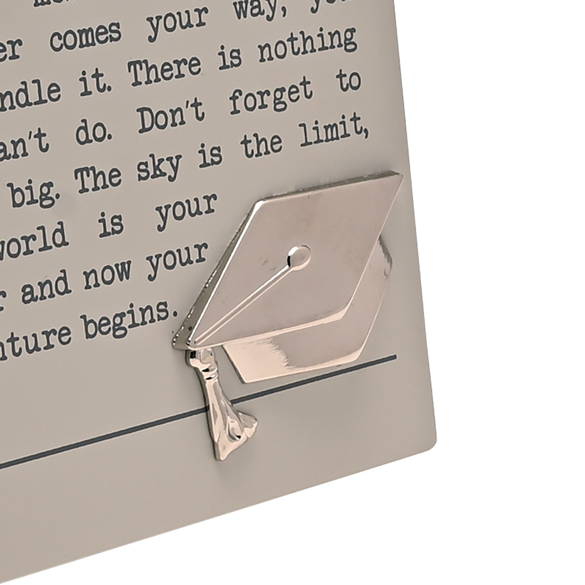 Moments Standing Plaque - Graduation
