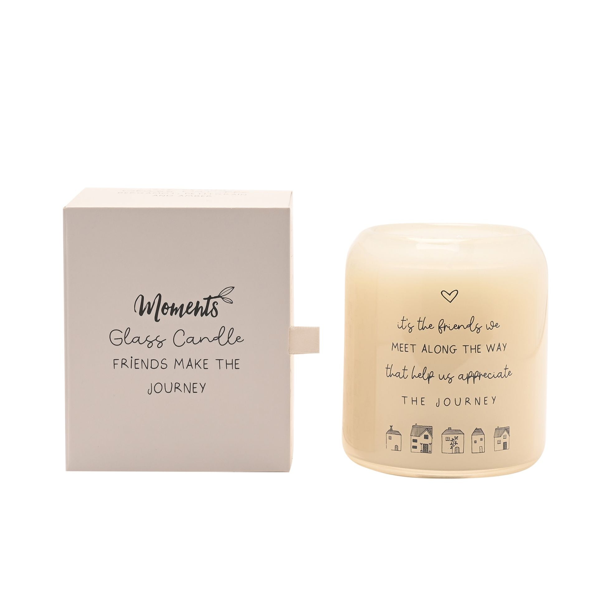 Moments Candle 210g - Friends Journey