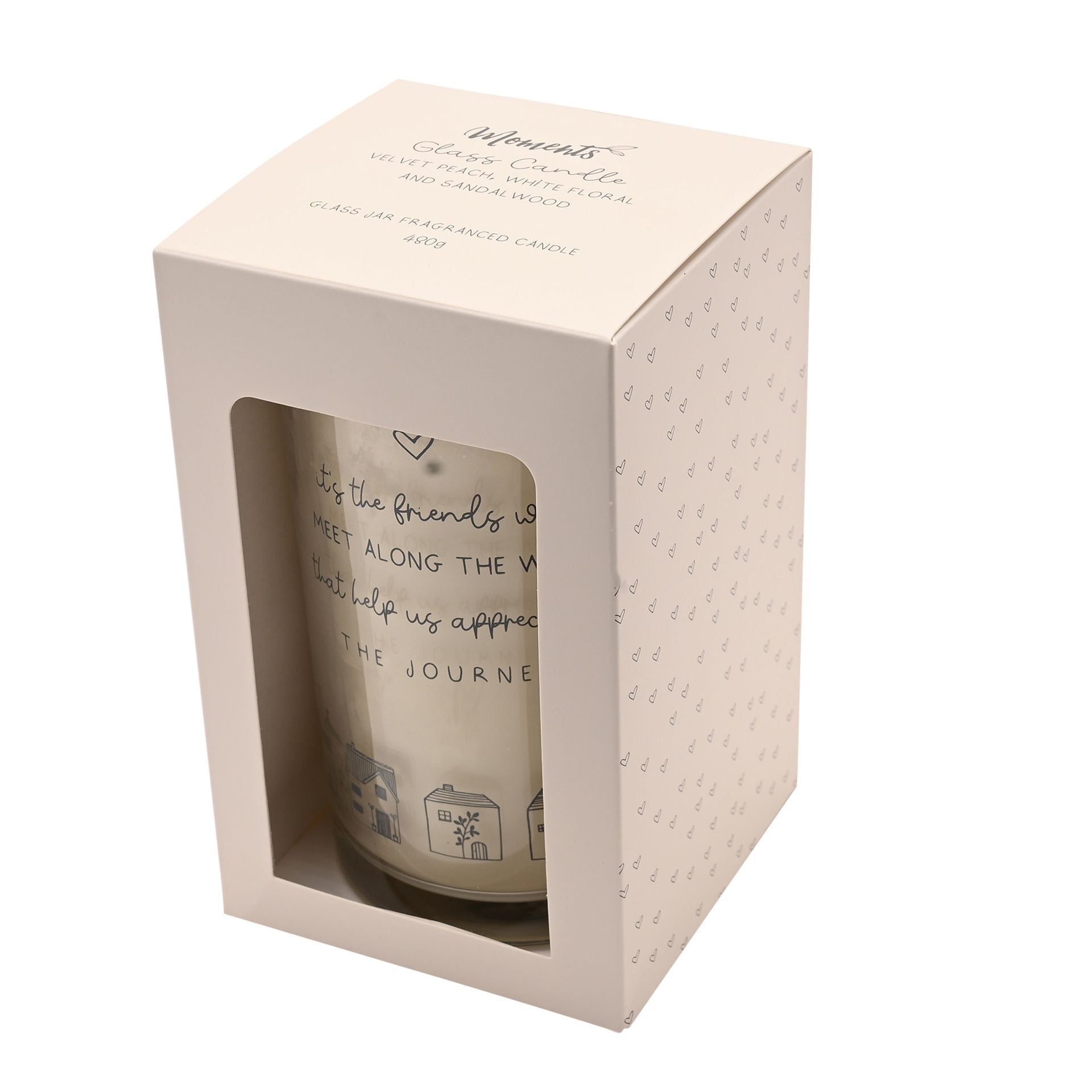 Moments Tall Candle 480g - Friends