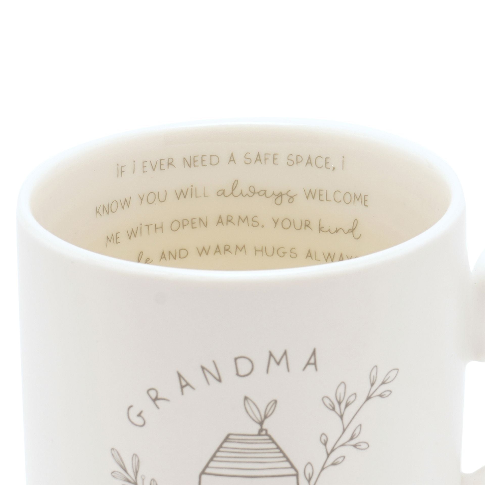 Moments Mug With Inside Words - Grandma
