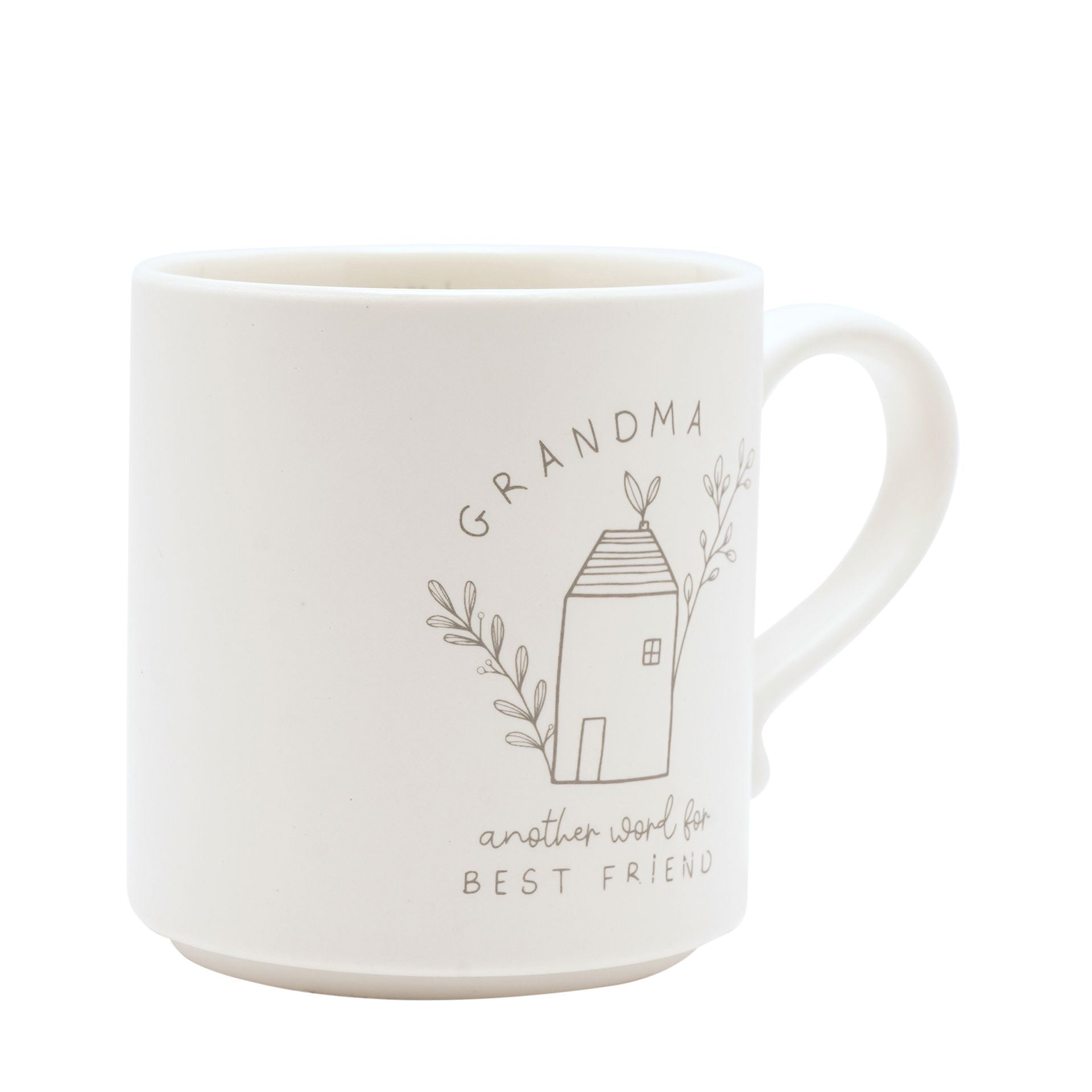 Moments Mug With Inside Words - Grandma