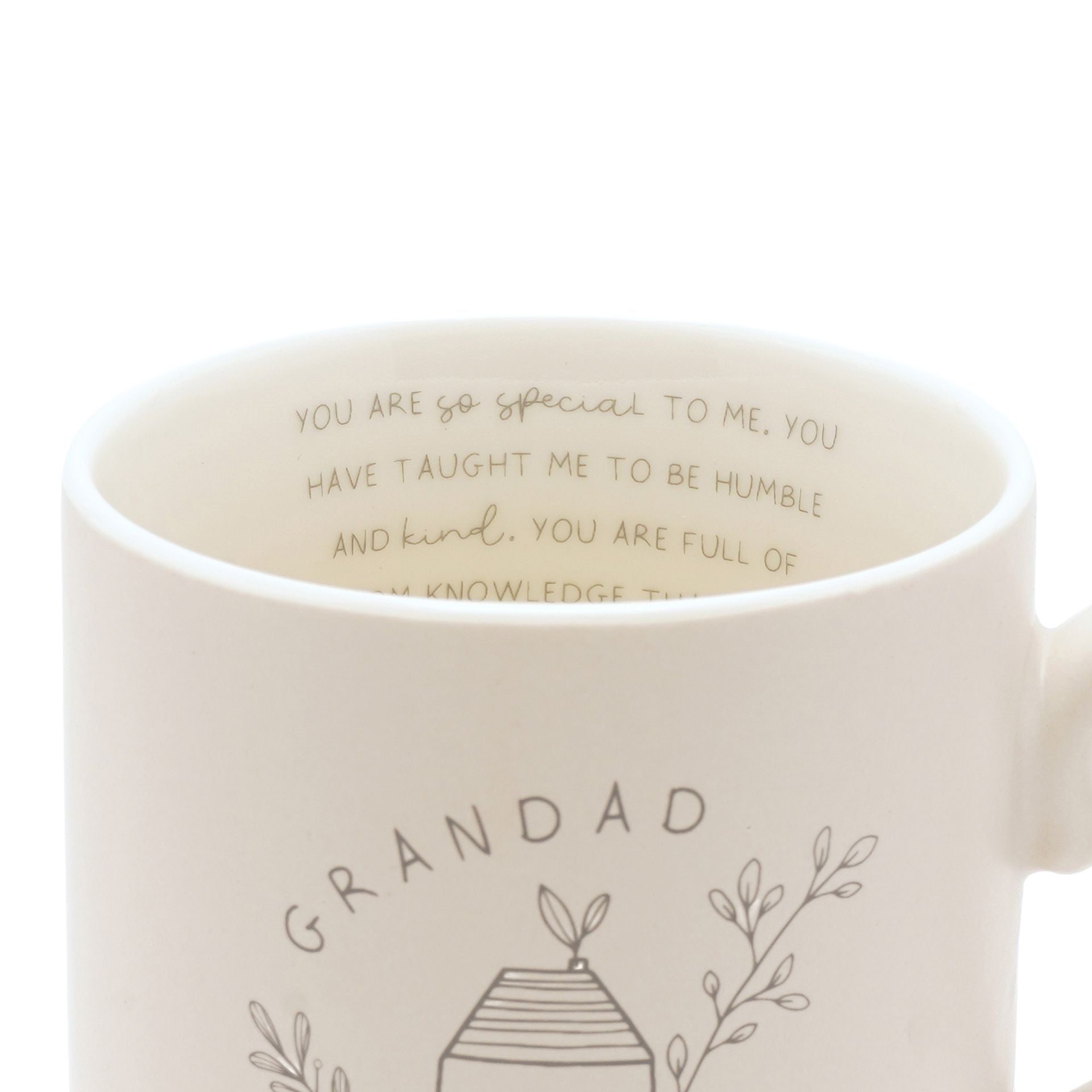 Moments Mug With Inside Words - Grandad