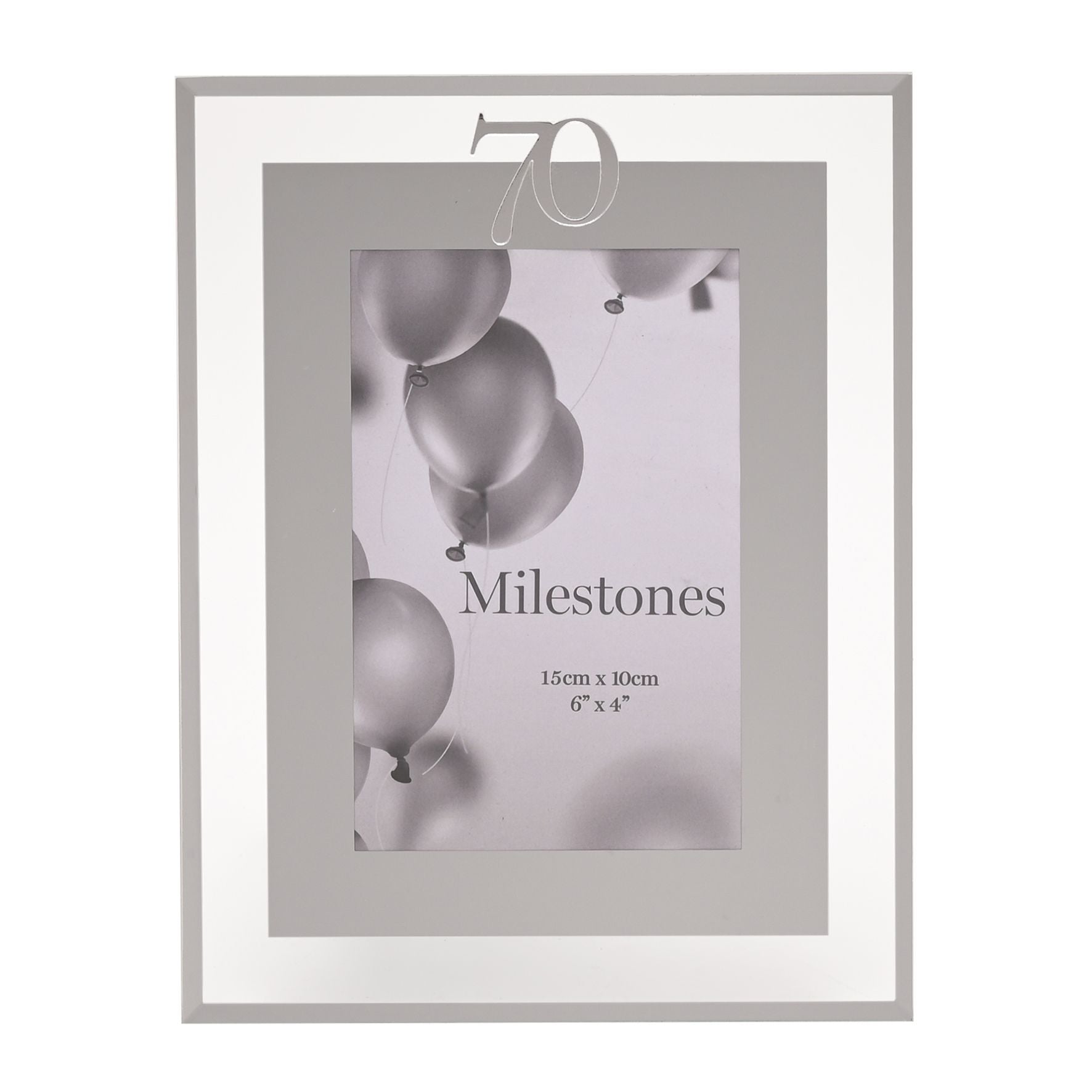 Milestones Mirror Border Frame 4" x 6" - 70