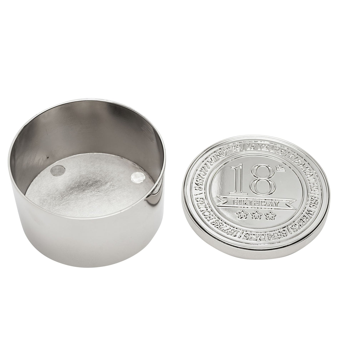 Milestones Round Trinket Box - 18