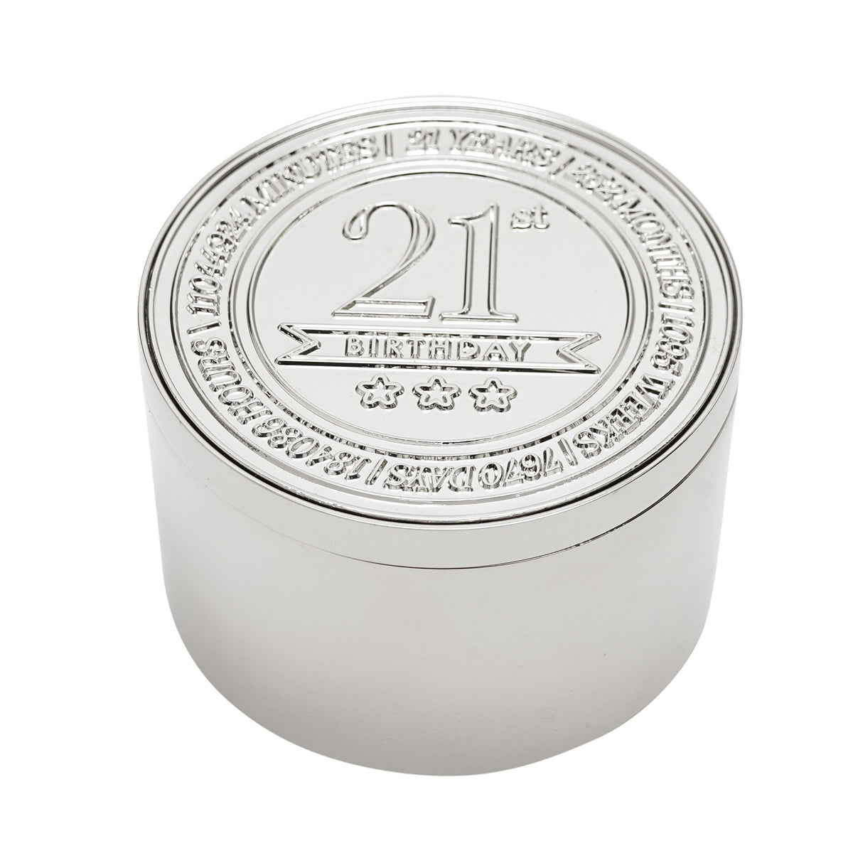 Milestones Round Trinket Box - 21