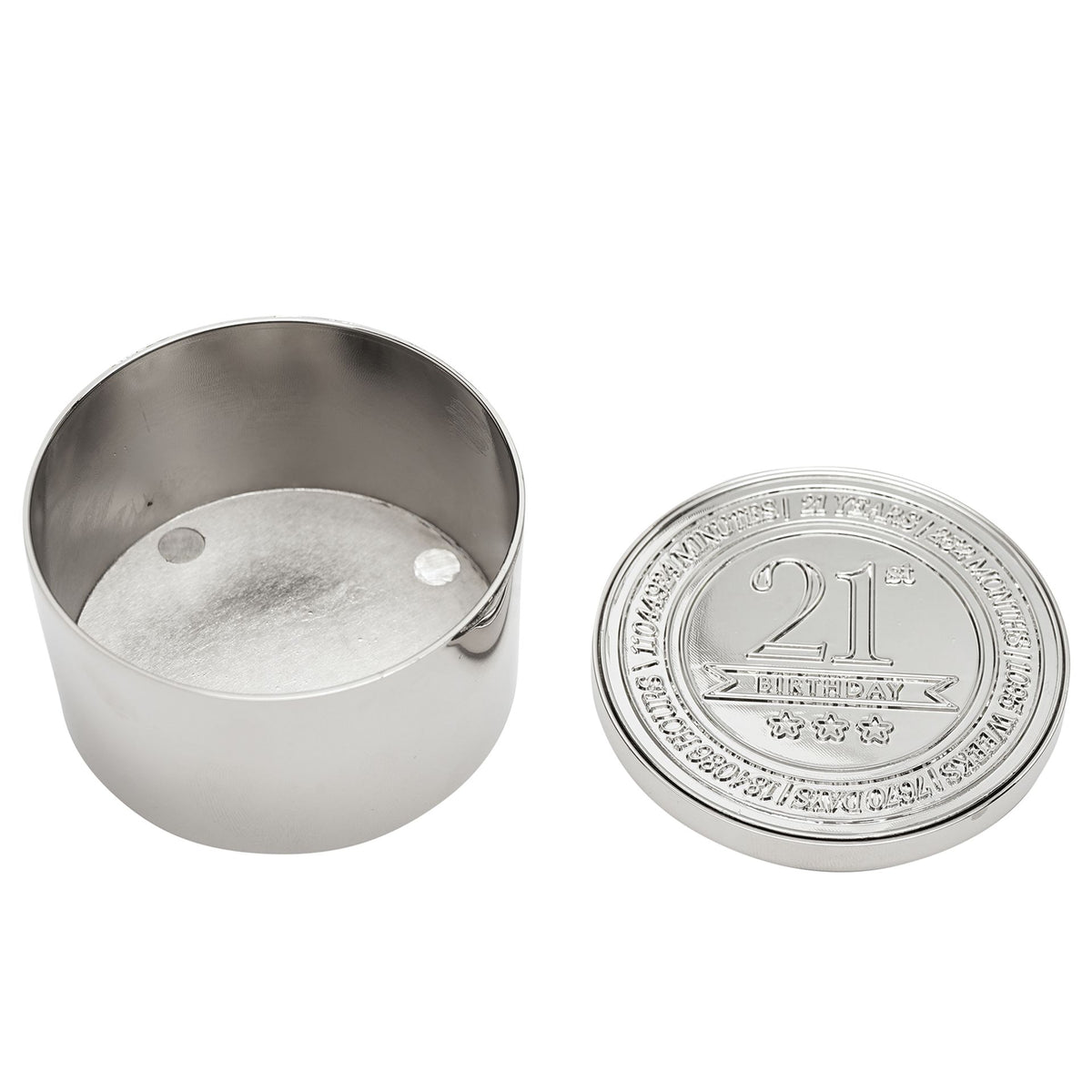 Milestones Round Trinket Box - 21