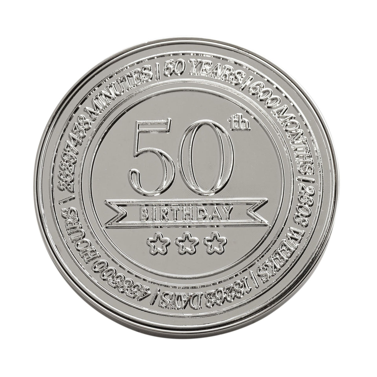 Milestones Round Trinket Box - 50
