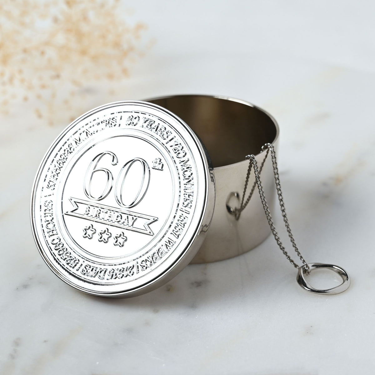 Milestones Round Trinket Box - 60
