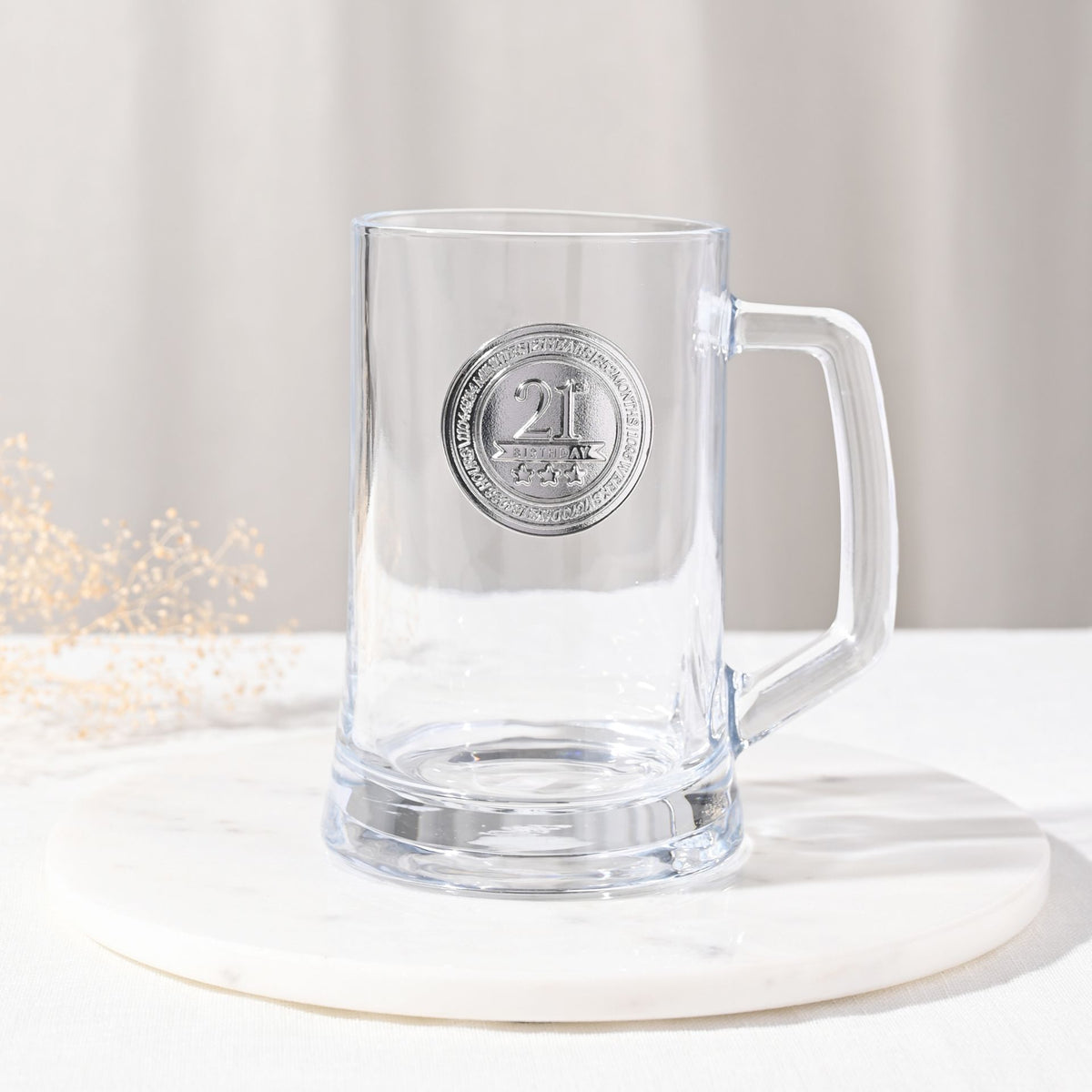 Milestones Badged Tankard 650ml - 21