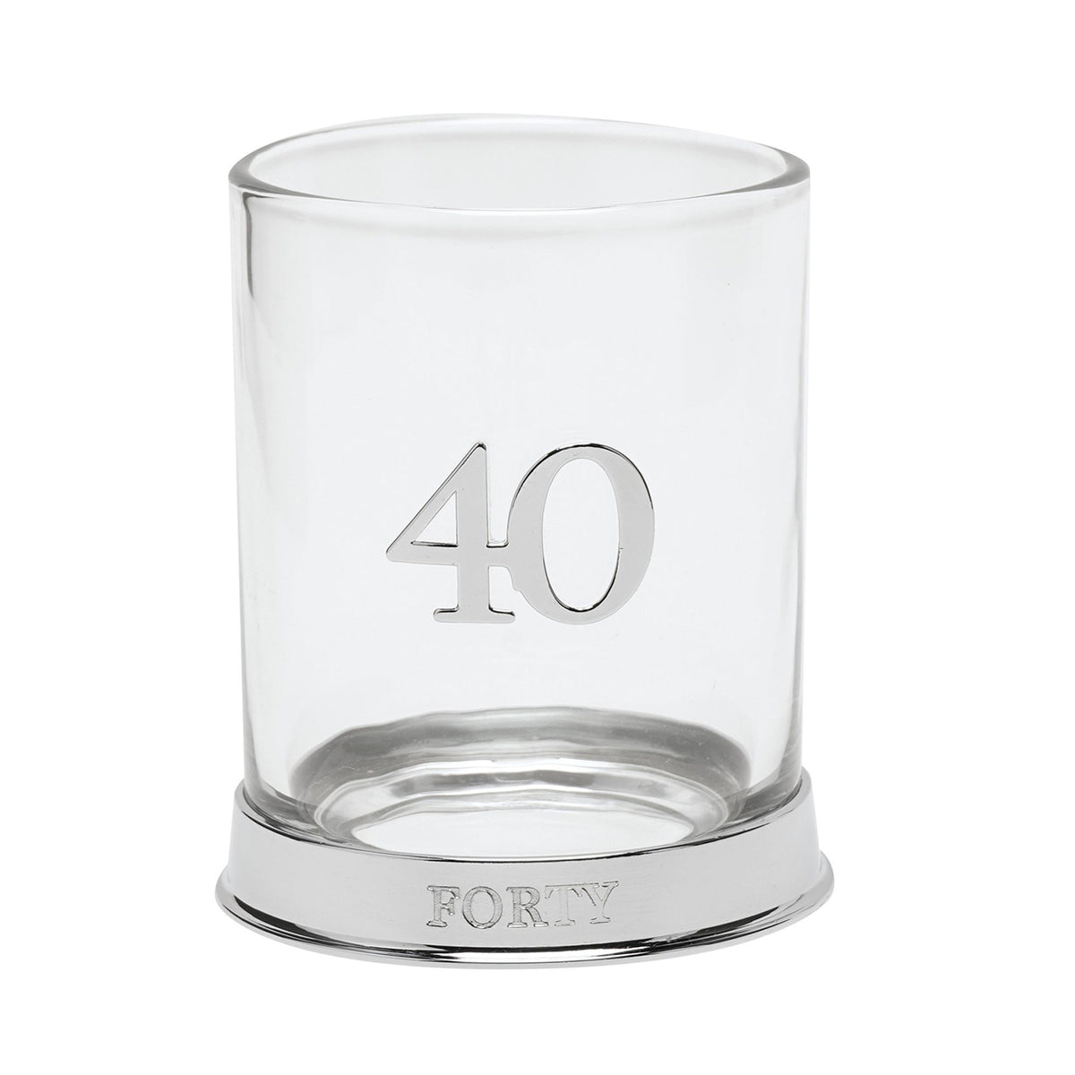 MilestoneS 3D Number Whisky Glass - 40