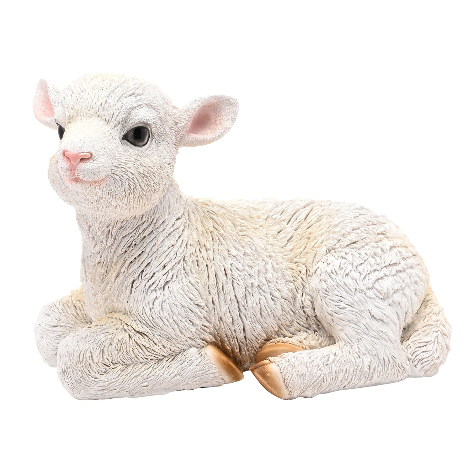 Naturecraft Sitting Lamb 19cm