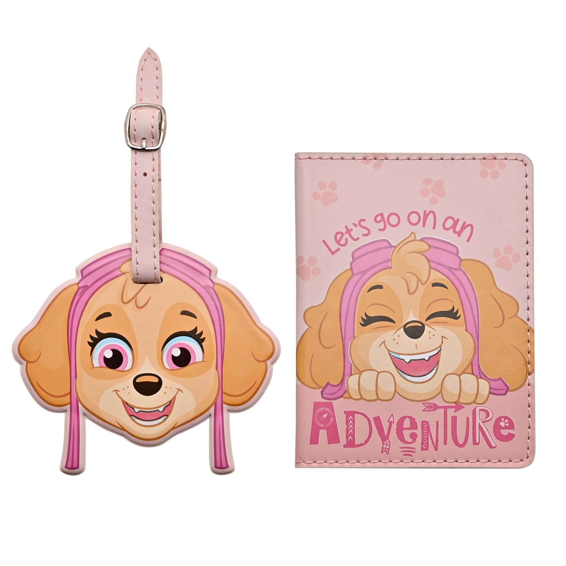 Paw Patrol Passport & Luggage Tag - Skye