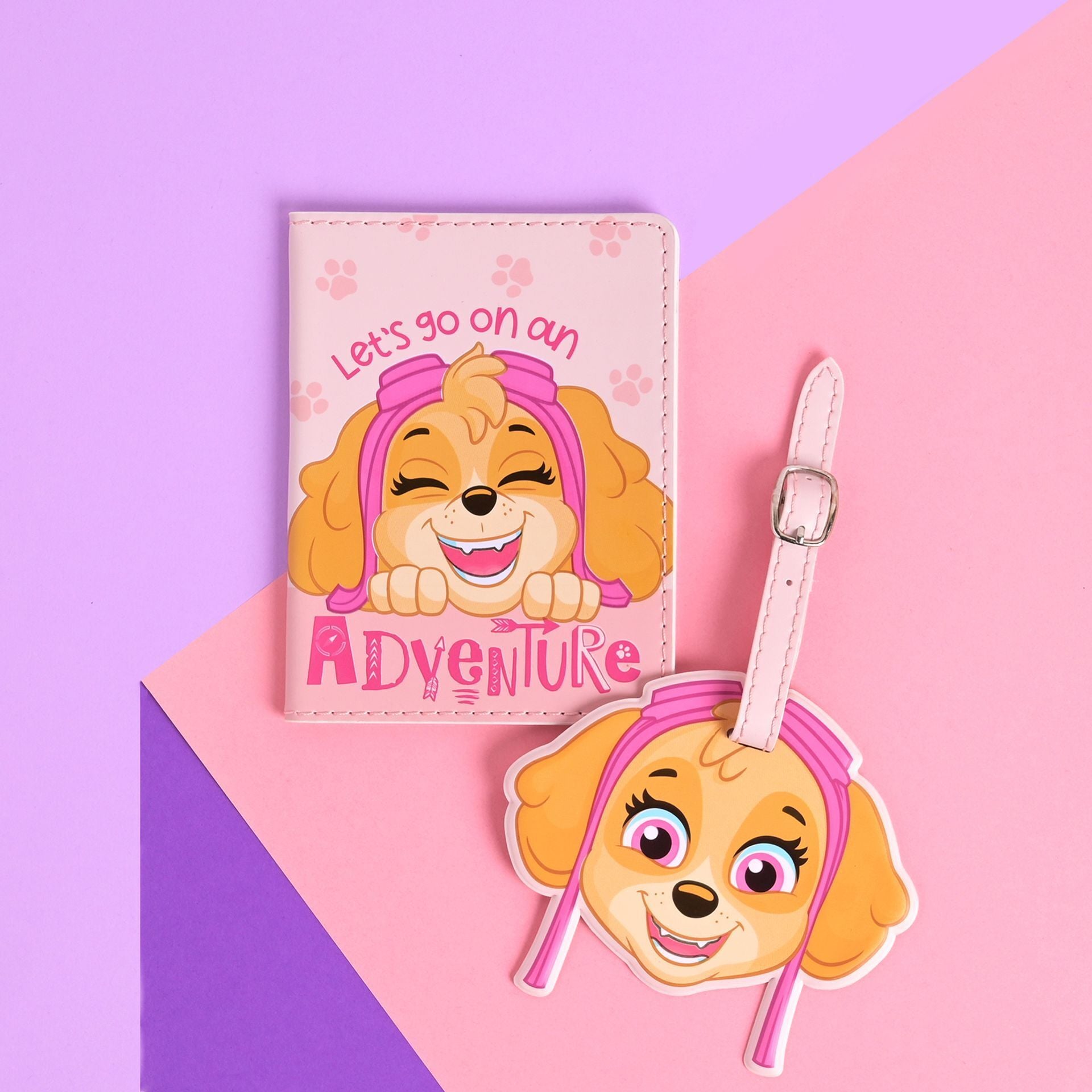 Paw Patrol Passport & Luggage Tag - Skye