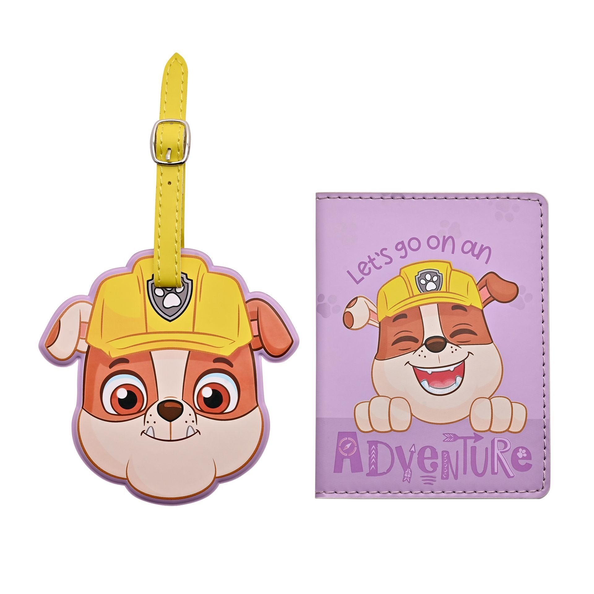 Paw Patrol Passport Luggage Tag Rubble