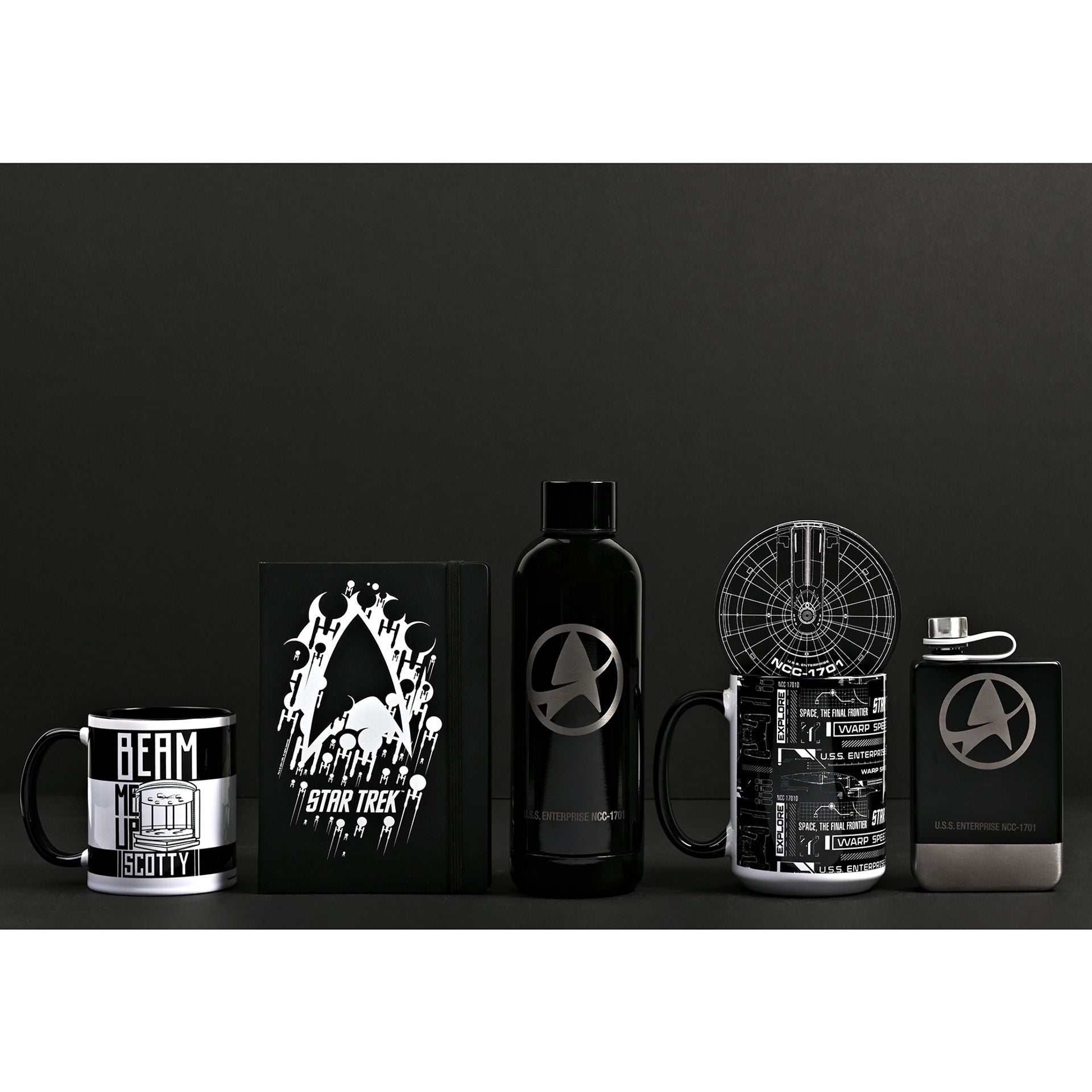 Star Trek Tech Black & White 15oz Mug