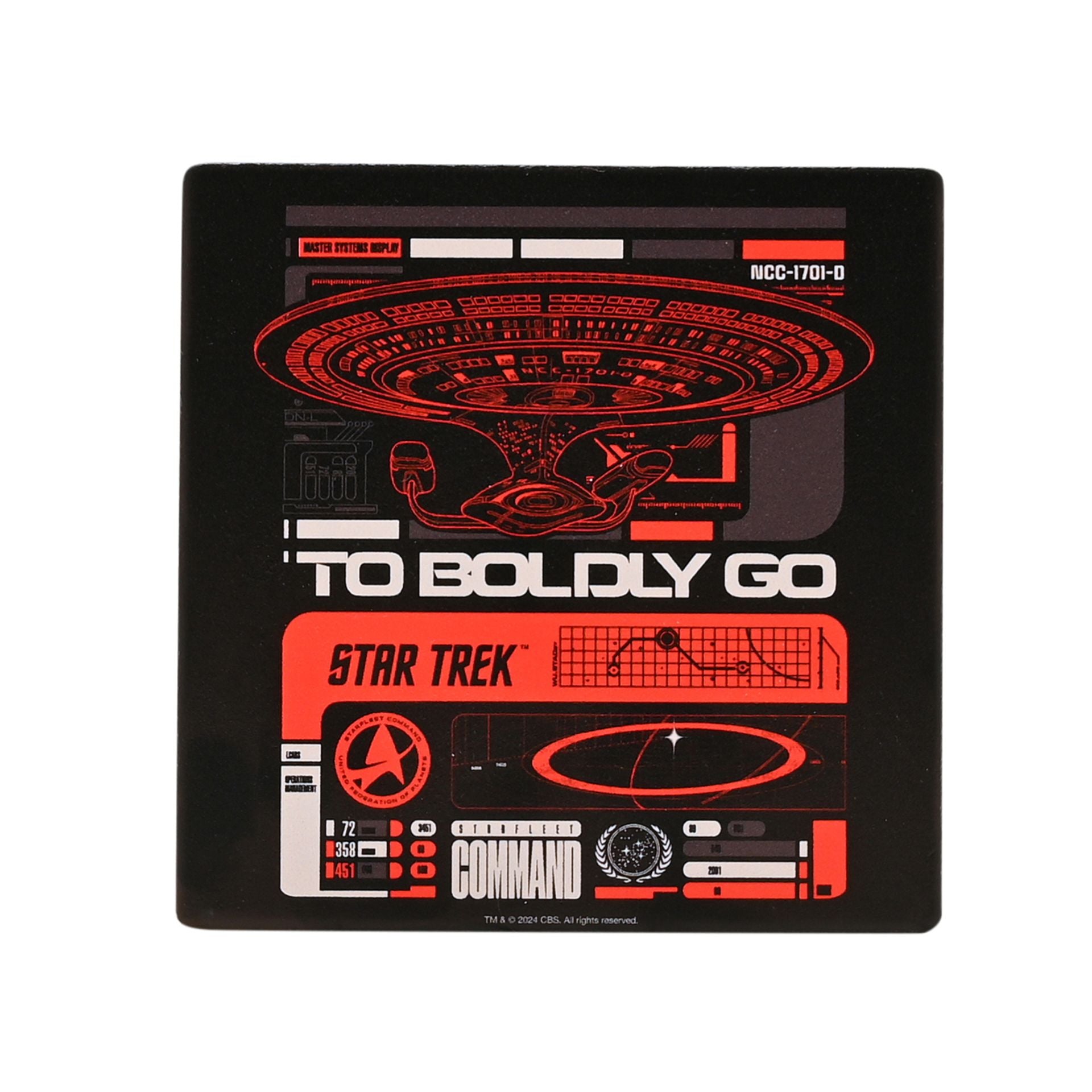 Star Trek Coaster - "Boldly Go"