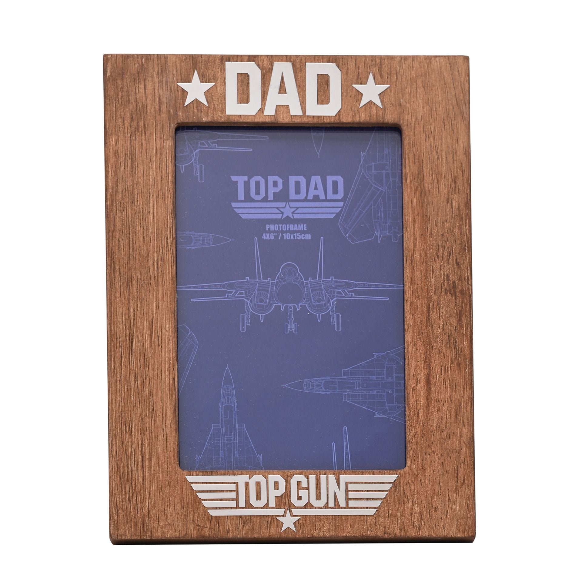Top Gun Top Dad Photo Frame
