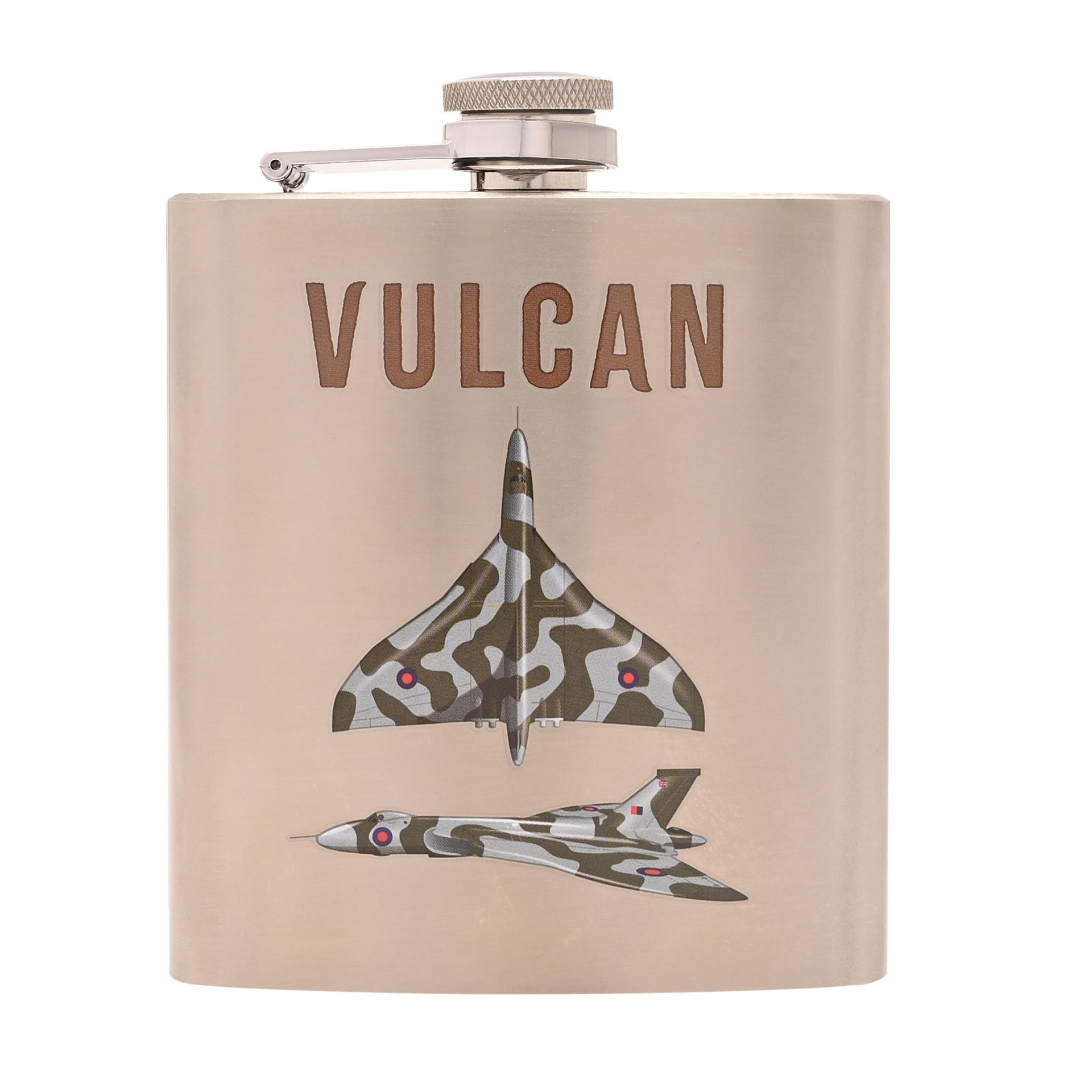 RAF 6oz Hip Flask - Vulcan