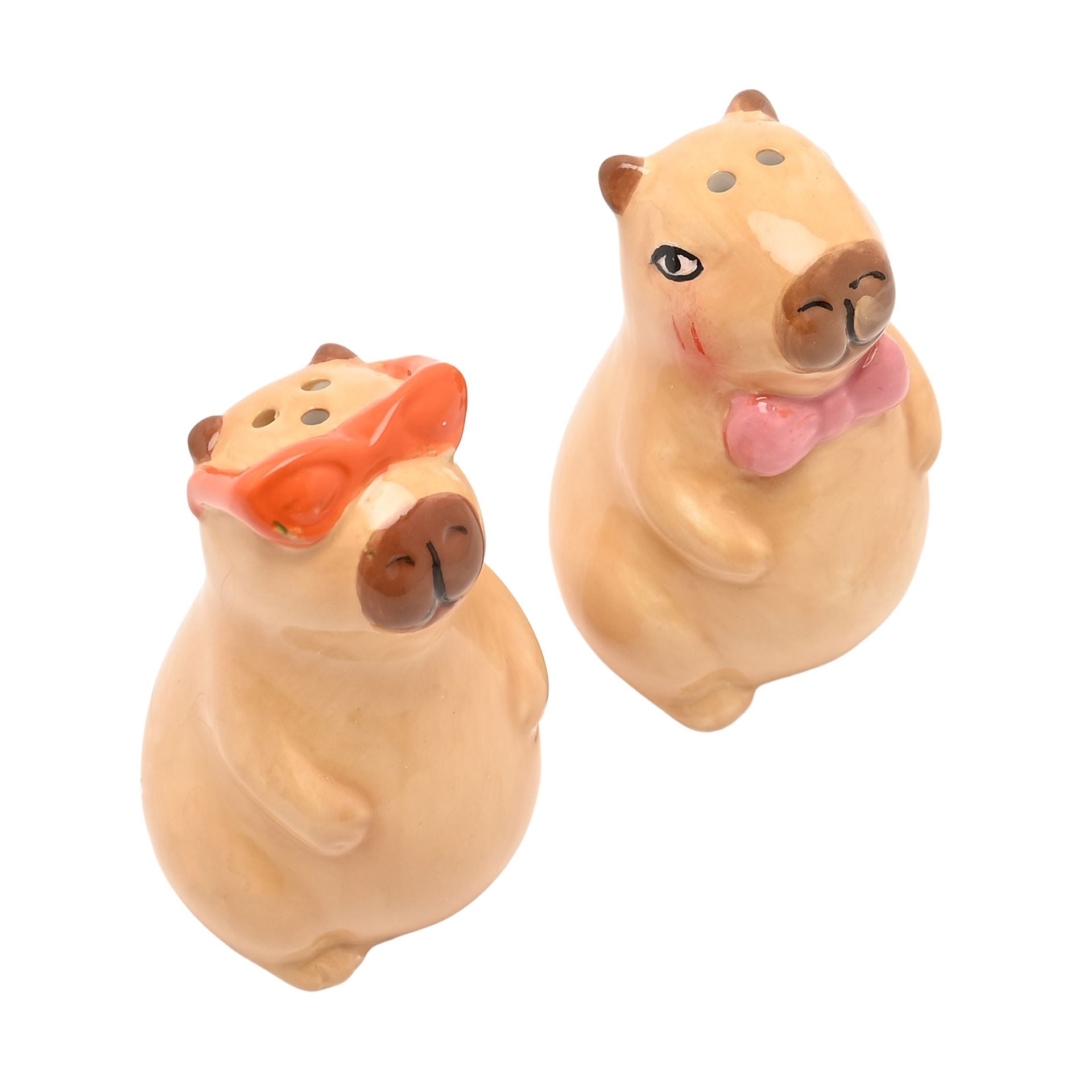 The Feel Good Club Capybara Salt & Pepper Pots