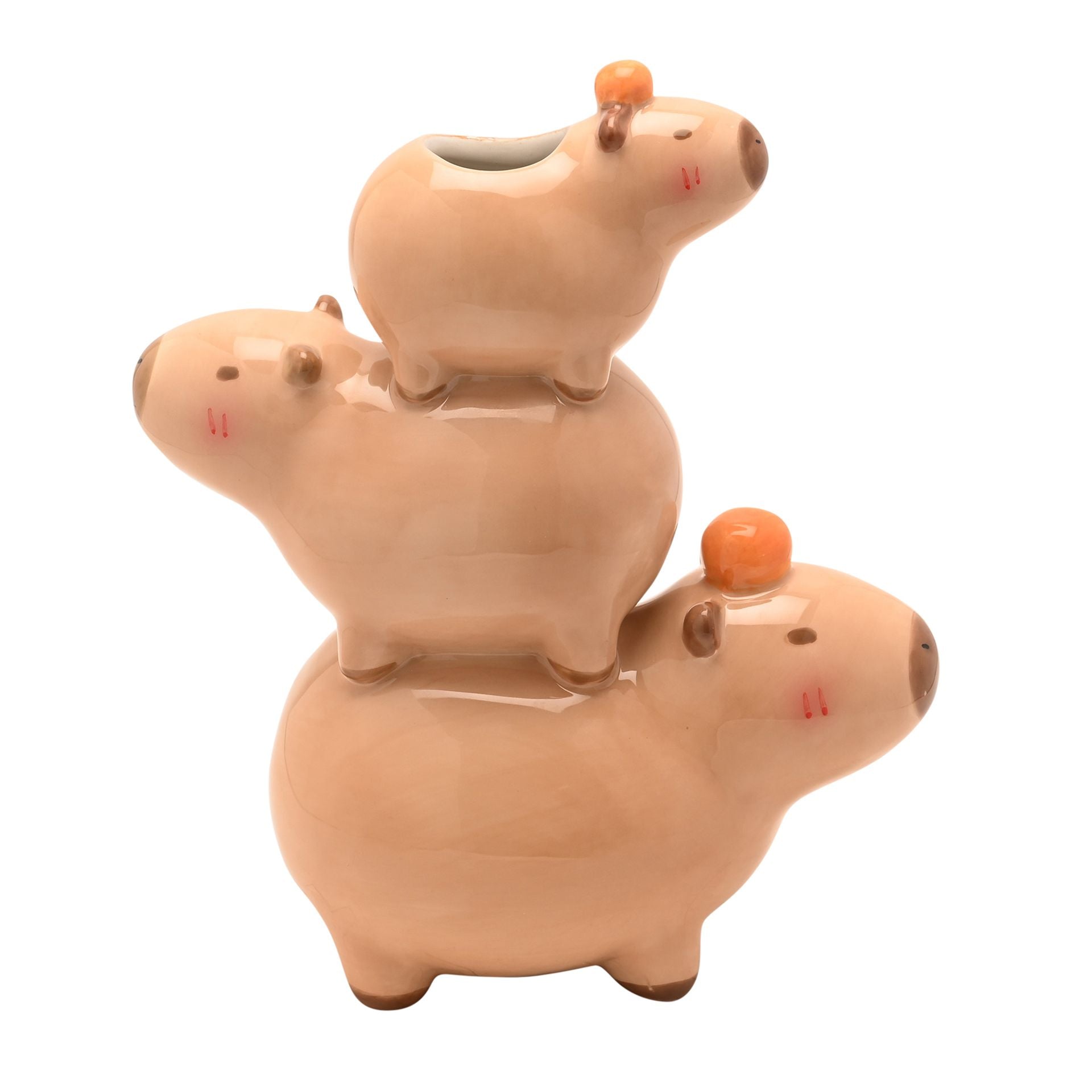The Feel Good Club Capybara Stack Vase