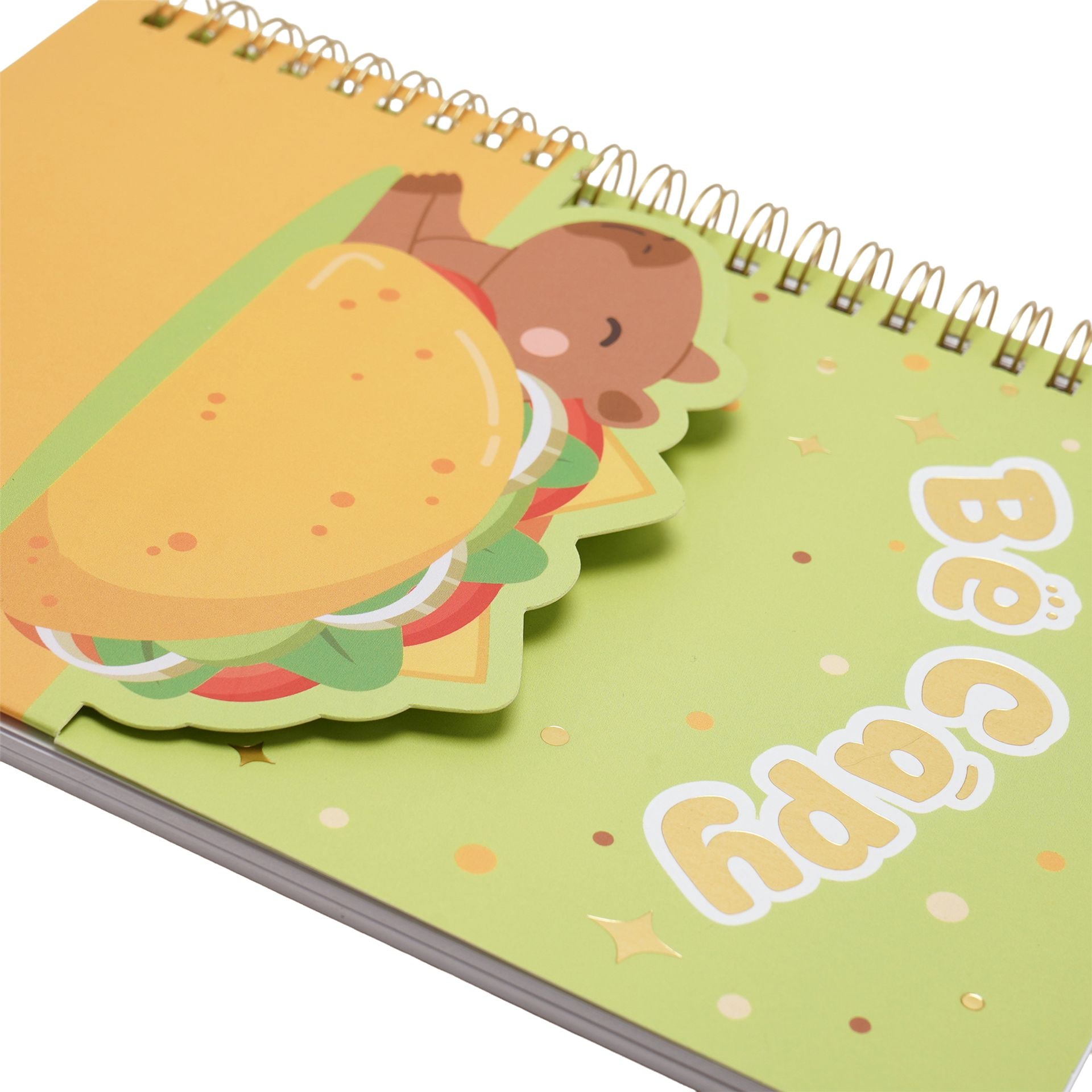 The Feel Good Club Capybara Square Spiral Soft Cover Notebook