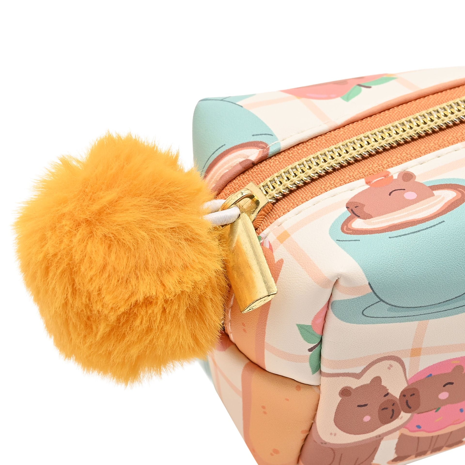 The Feel Good Club Capybara Soft Pencil Case