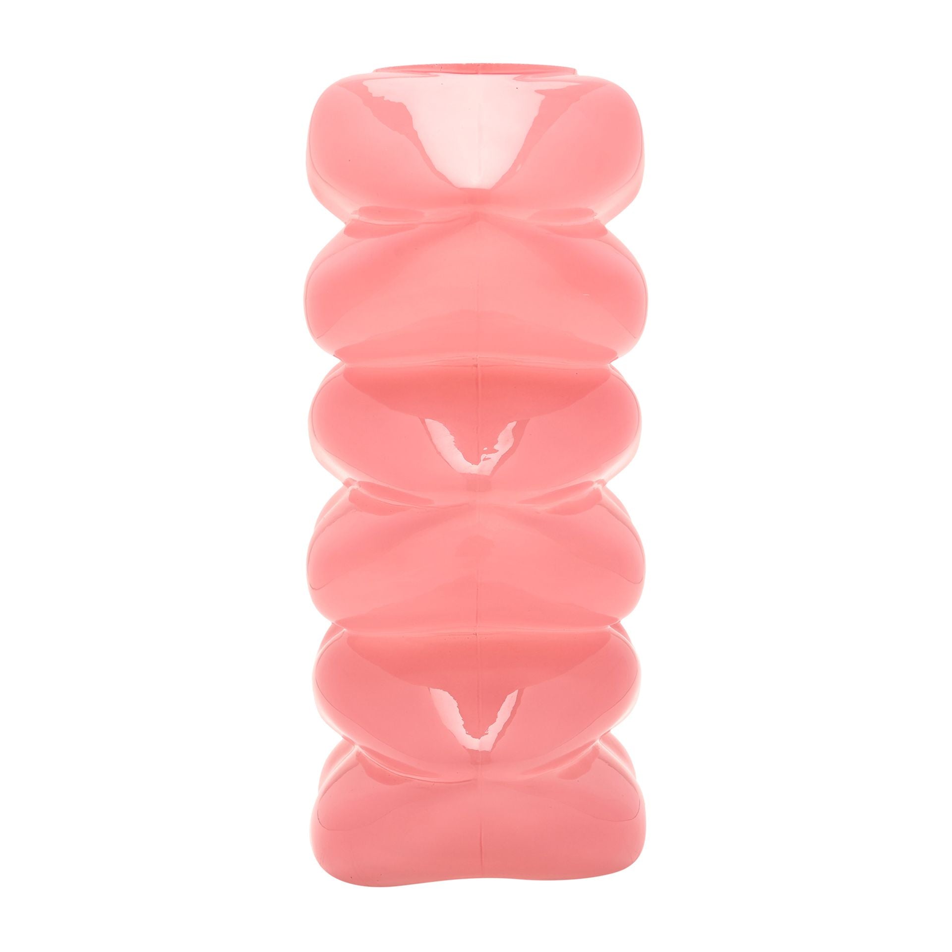 The Feel Good Club Glass Lip Stack Vase
