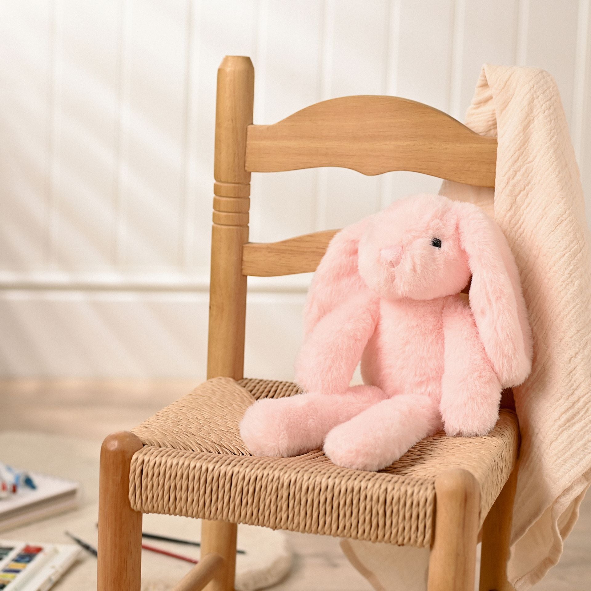 Katie The Plush Long Leg Light Pink Bunny 35 cm