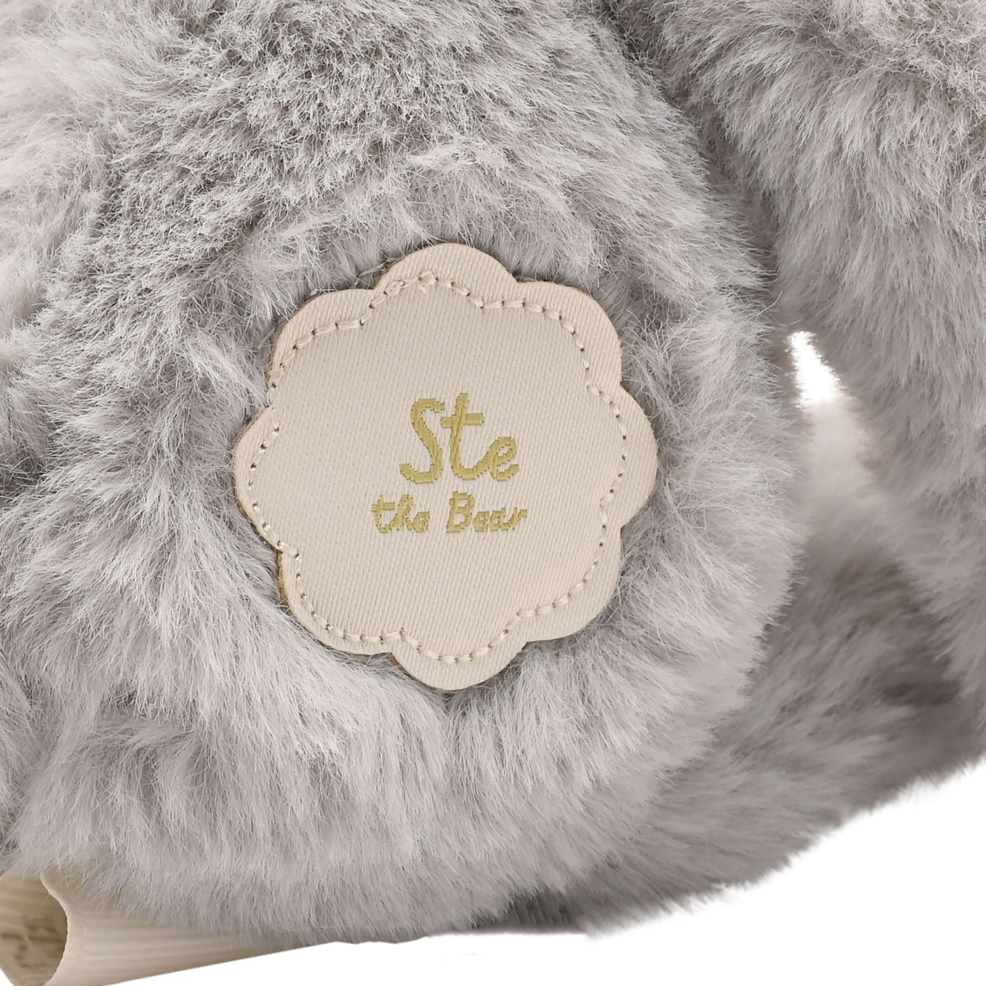 Ste The Plush Long Leg Grey Teddy Bear 30 cm