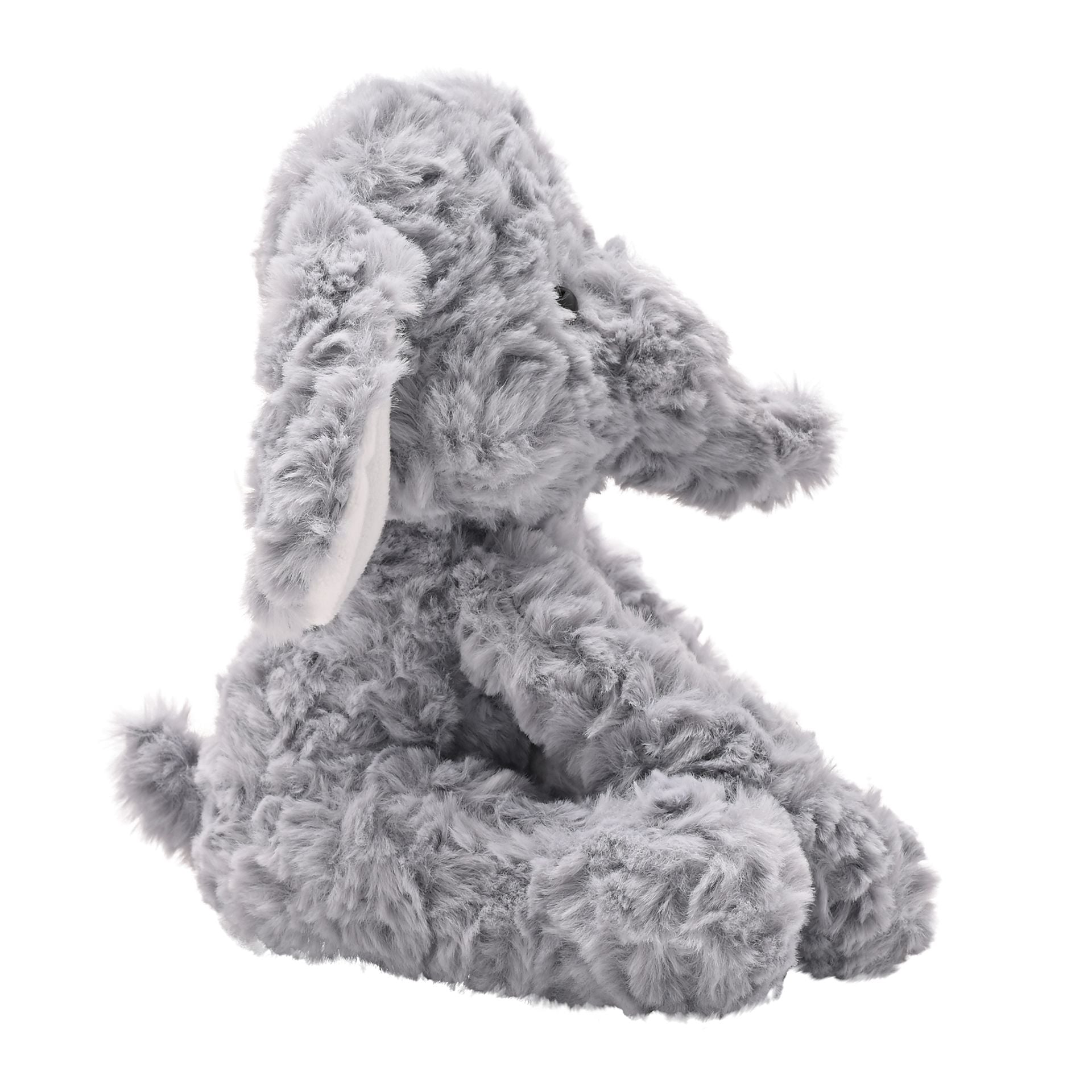 Ethel The Plush Sitting Grey Elephant 22 cm