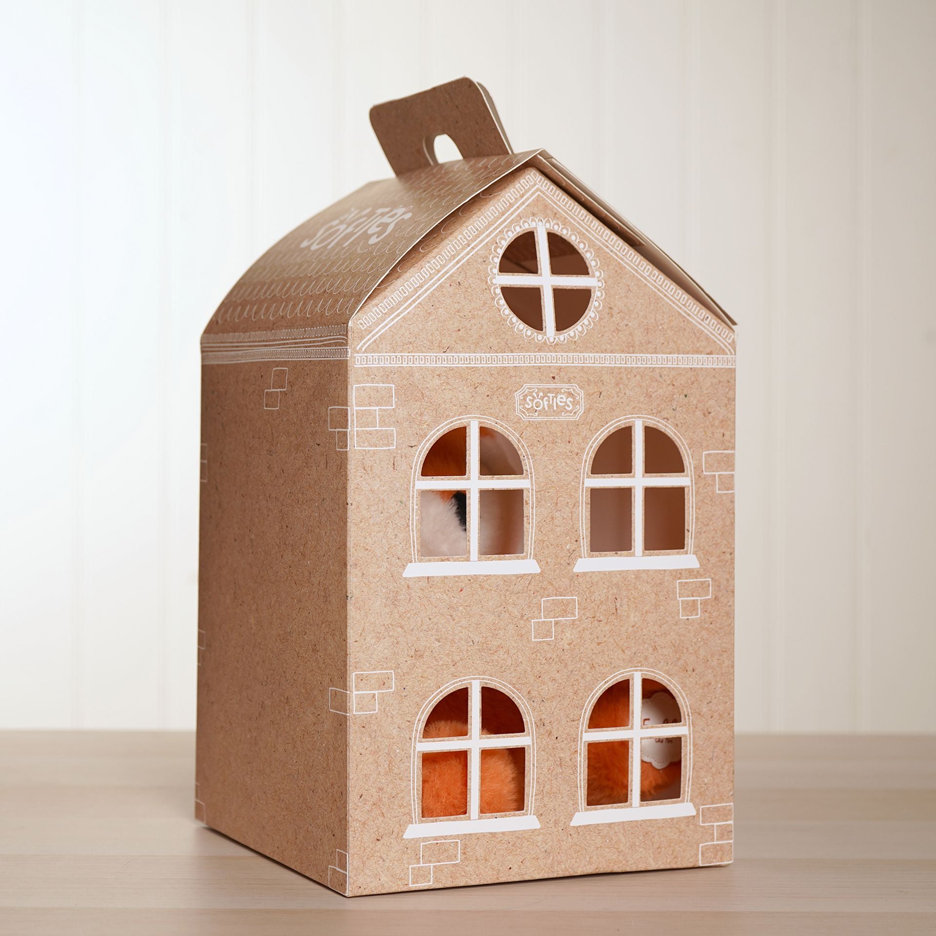 Freddie The Plush Sitting Brown Fox 22 cm