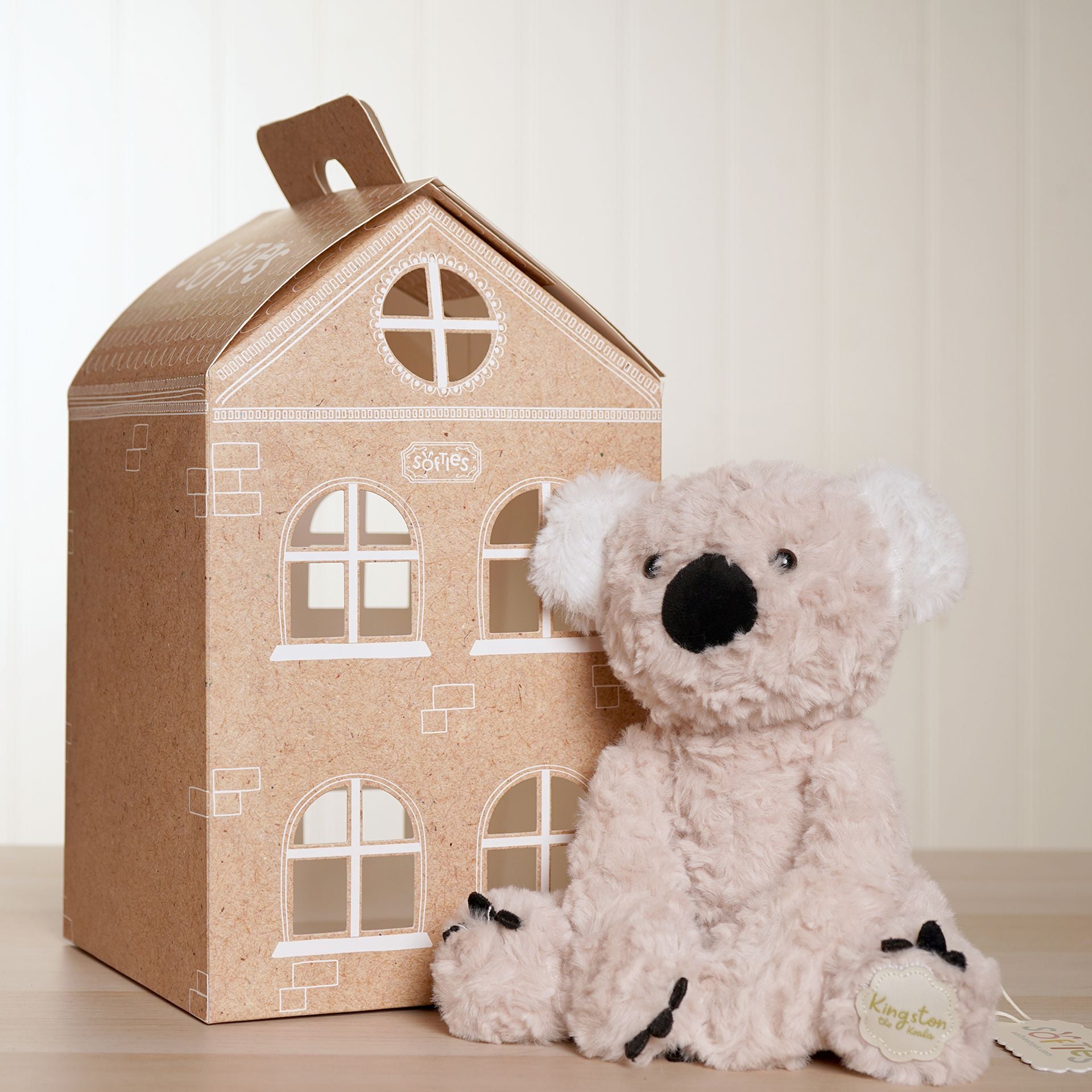 Kingston The Plush Sitting Light Brown Koala Bear 22 cm