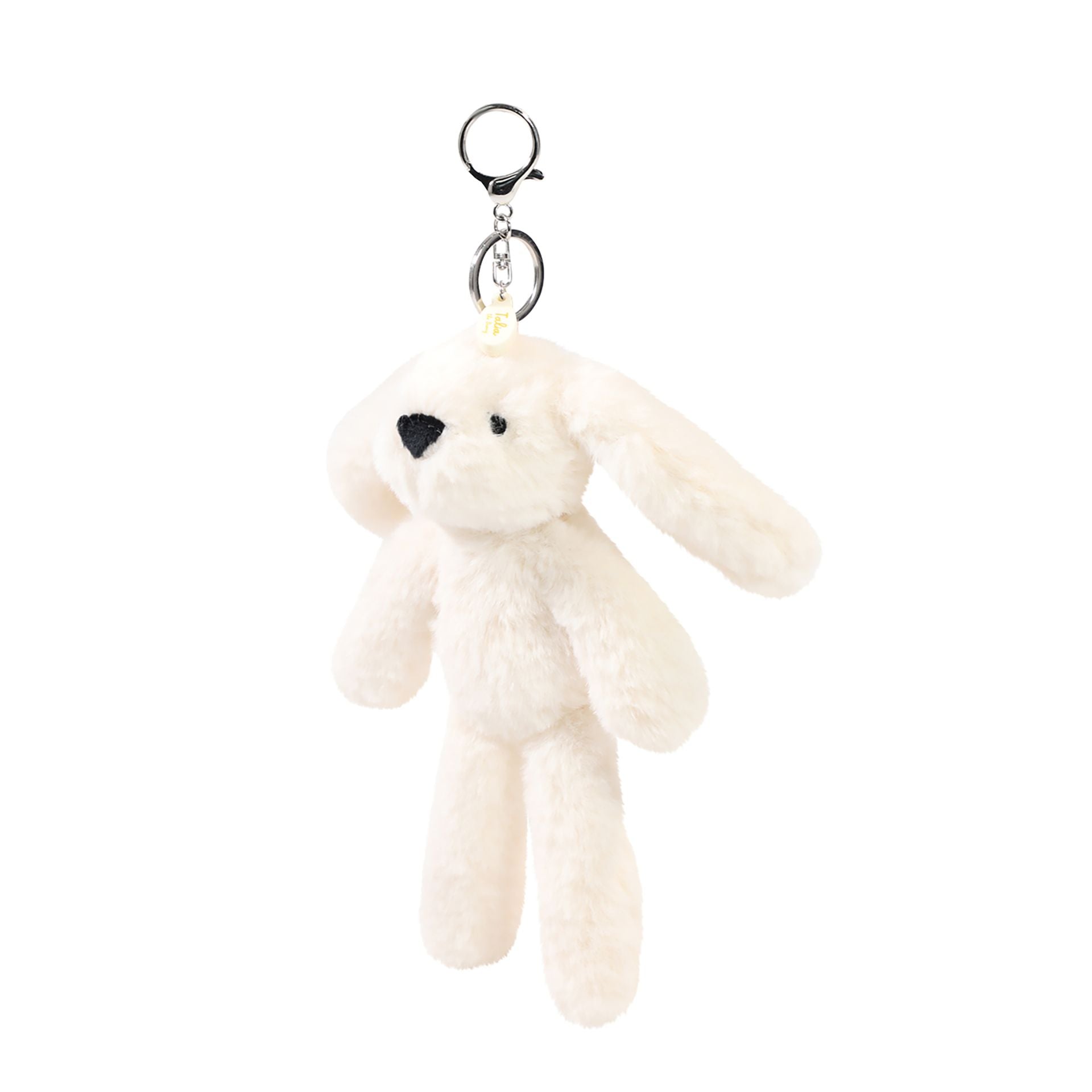 Talia The Plush Cream Bunny Keyring