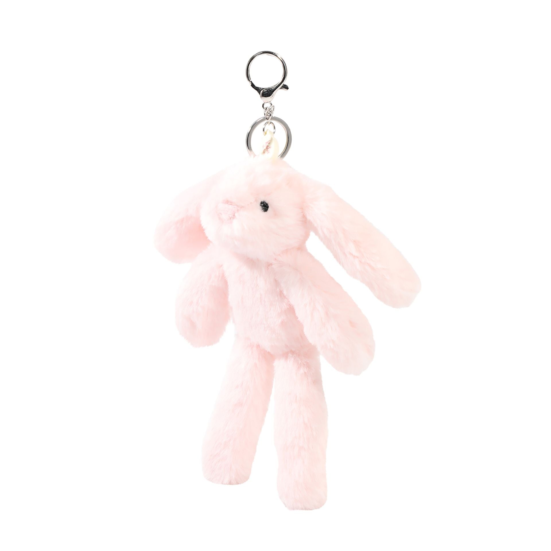 Katie The Plush Light Pink Bunny Keyring