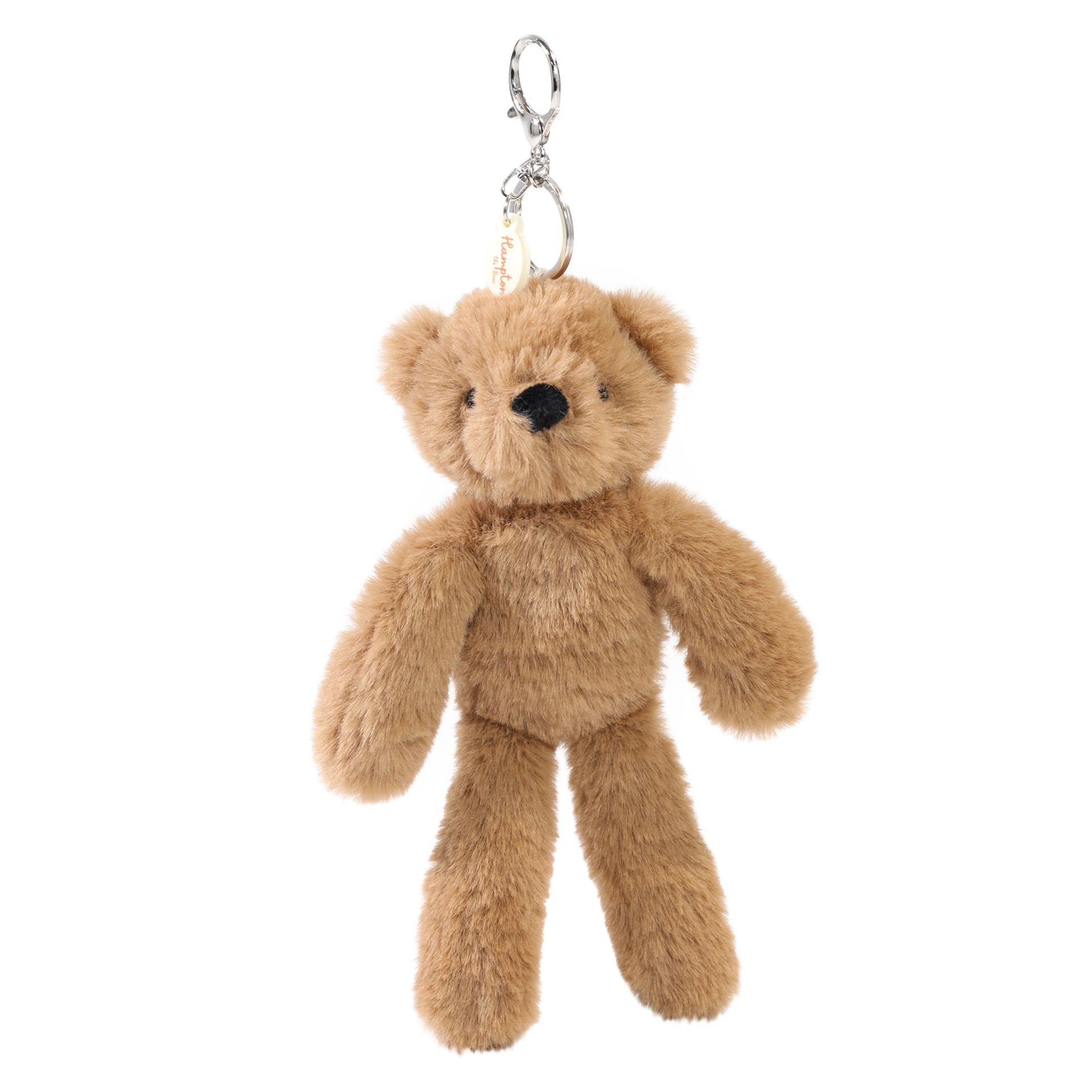 Hampton The Plush Dark Brown Bear Keyring