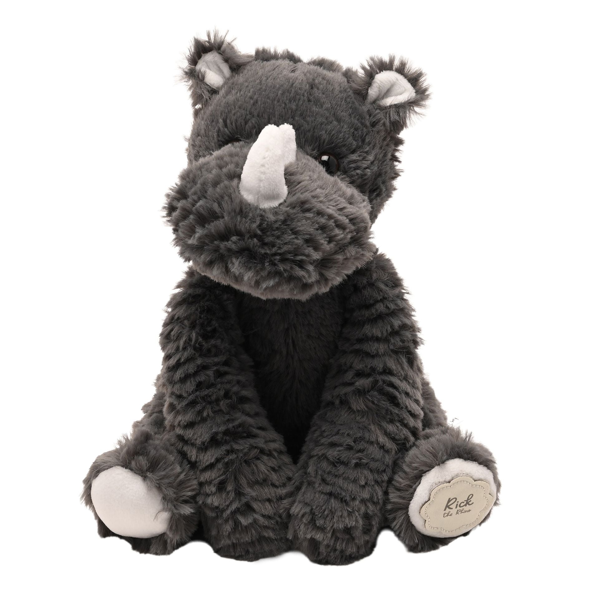 Rick The Plush Sitting Rhino 22cm