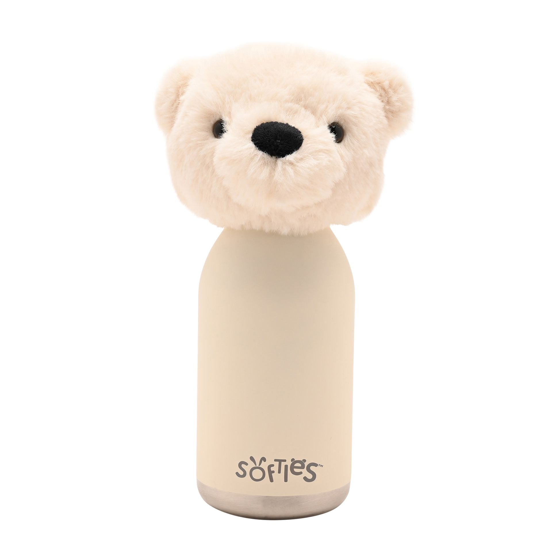 Lola The Plush Teddy White Stainless Steel Water Bottle 23cm / 500ml