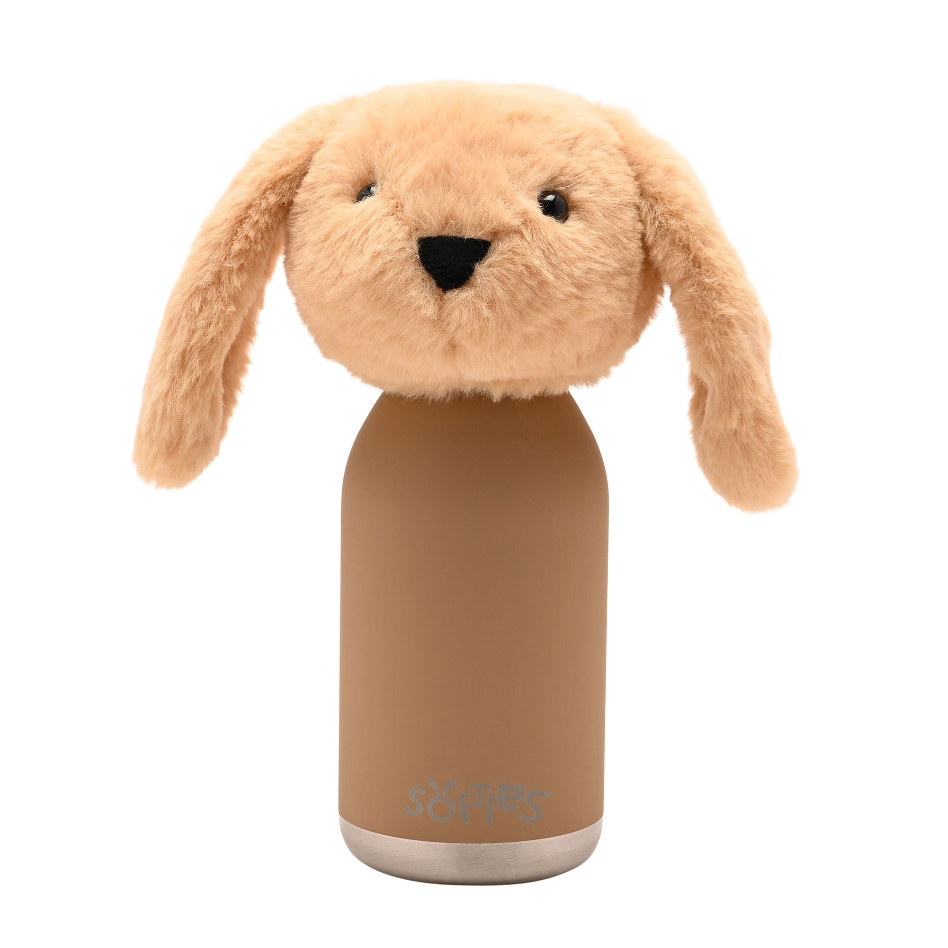 Oatey The Plush Bunny Light Brown Stainless Steel Water Bottle 23cm / 500ml