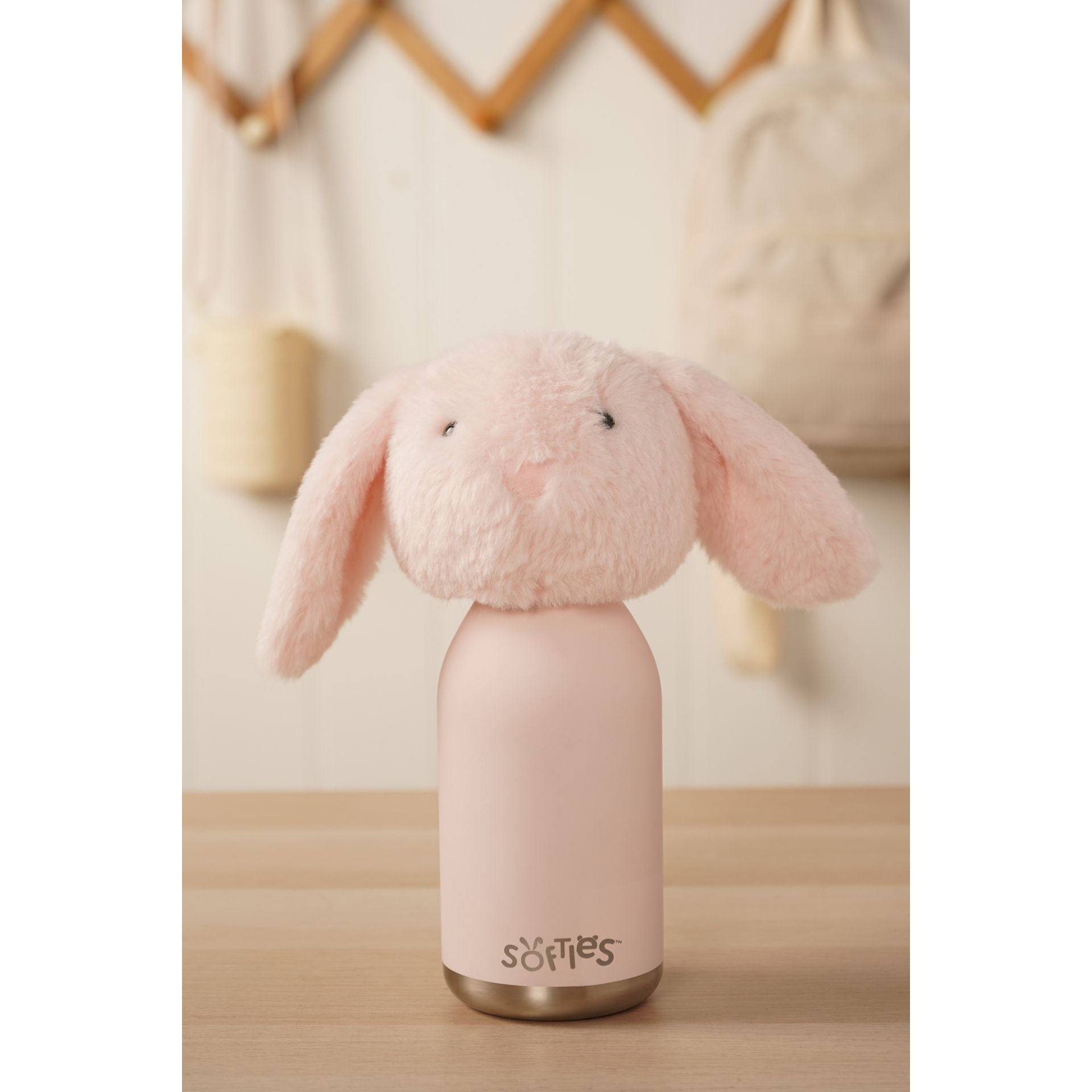 Katie The Plush Bunny Pink Stainless Steel Water Bottle 23cm / 500ml