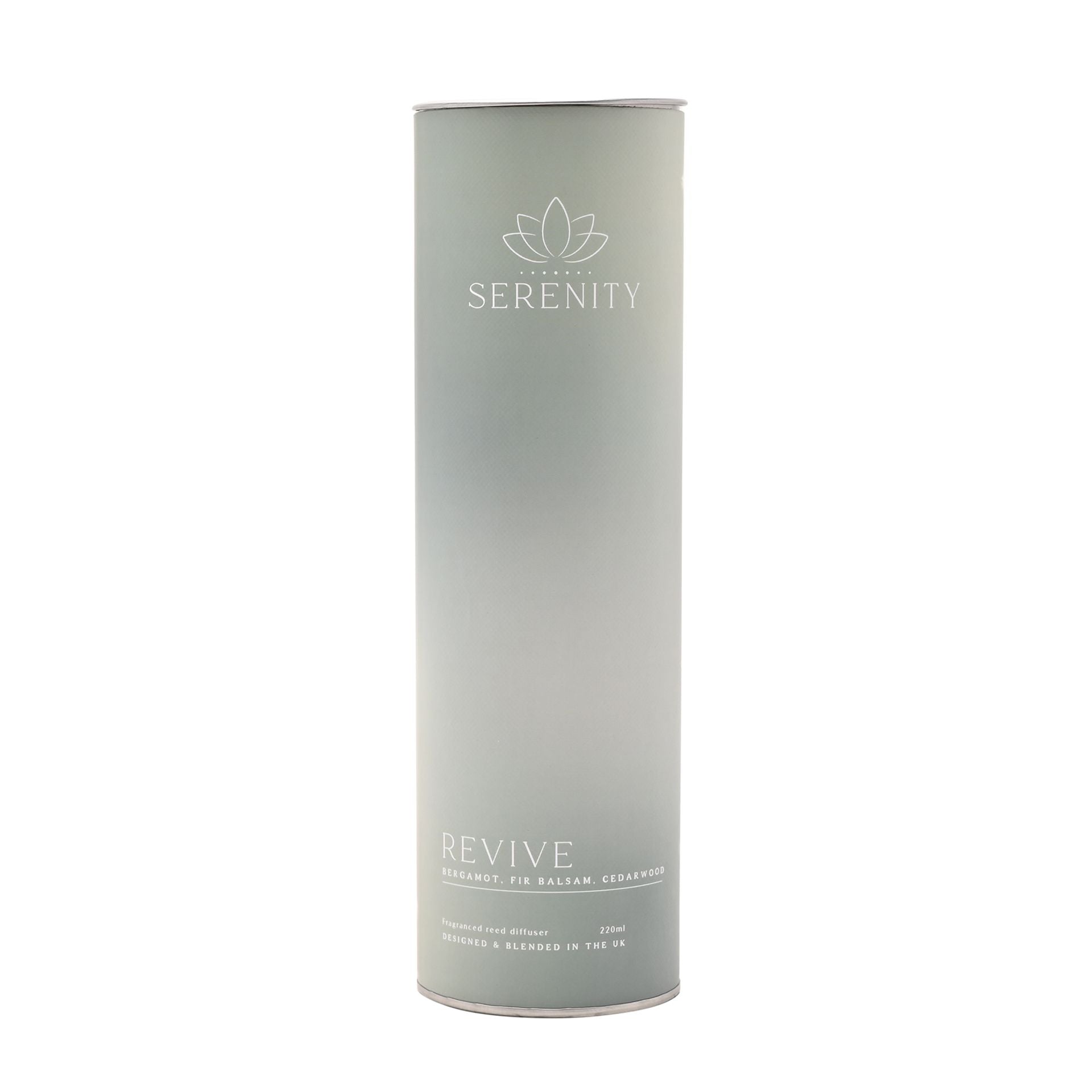 Serenity Revive Diffuser 220ml Bergamot, Fir Balsam & Cedarwood