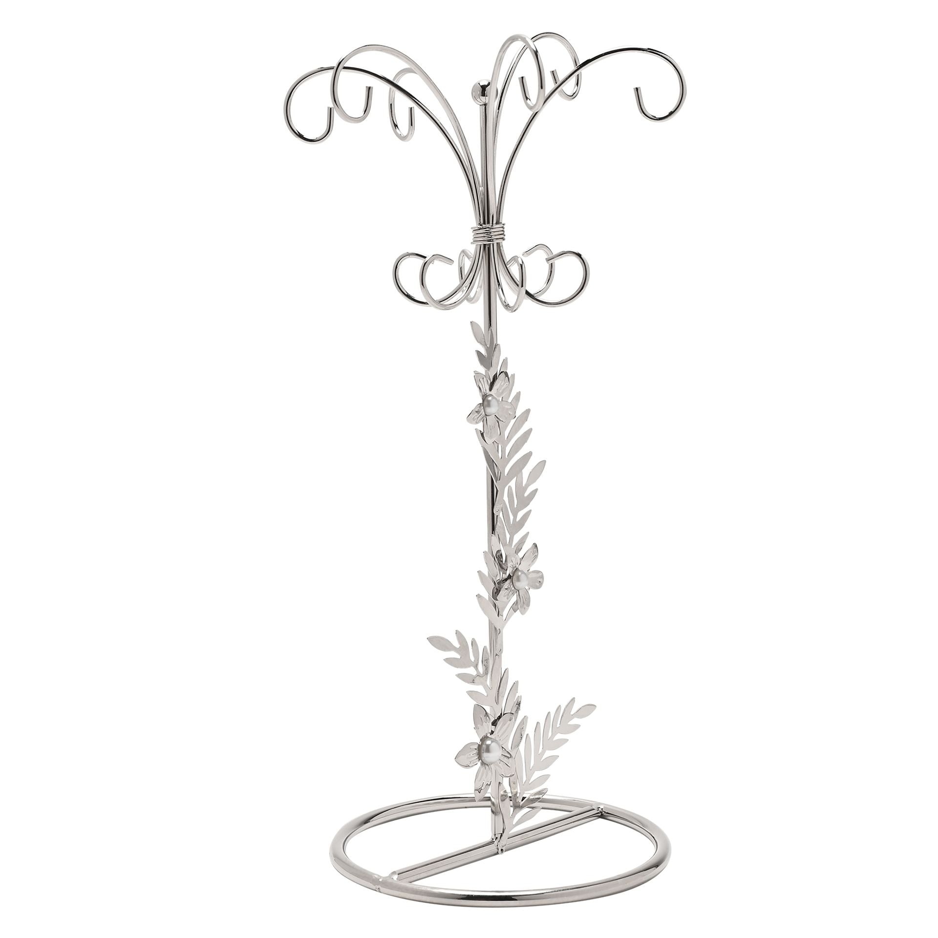 Sophia Classic Silver Daisy Jewellery Holder