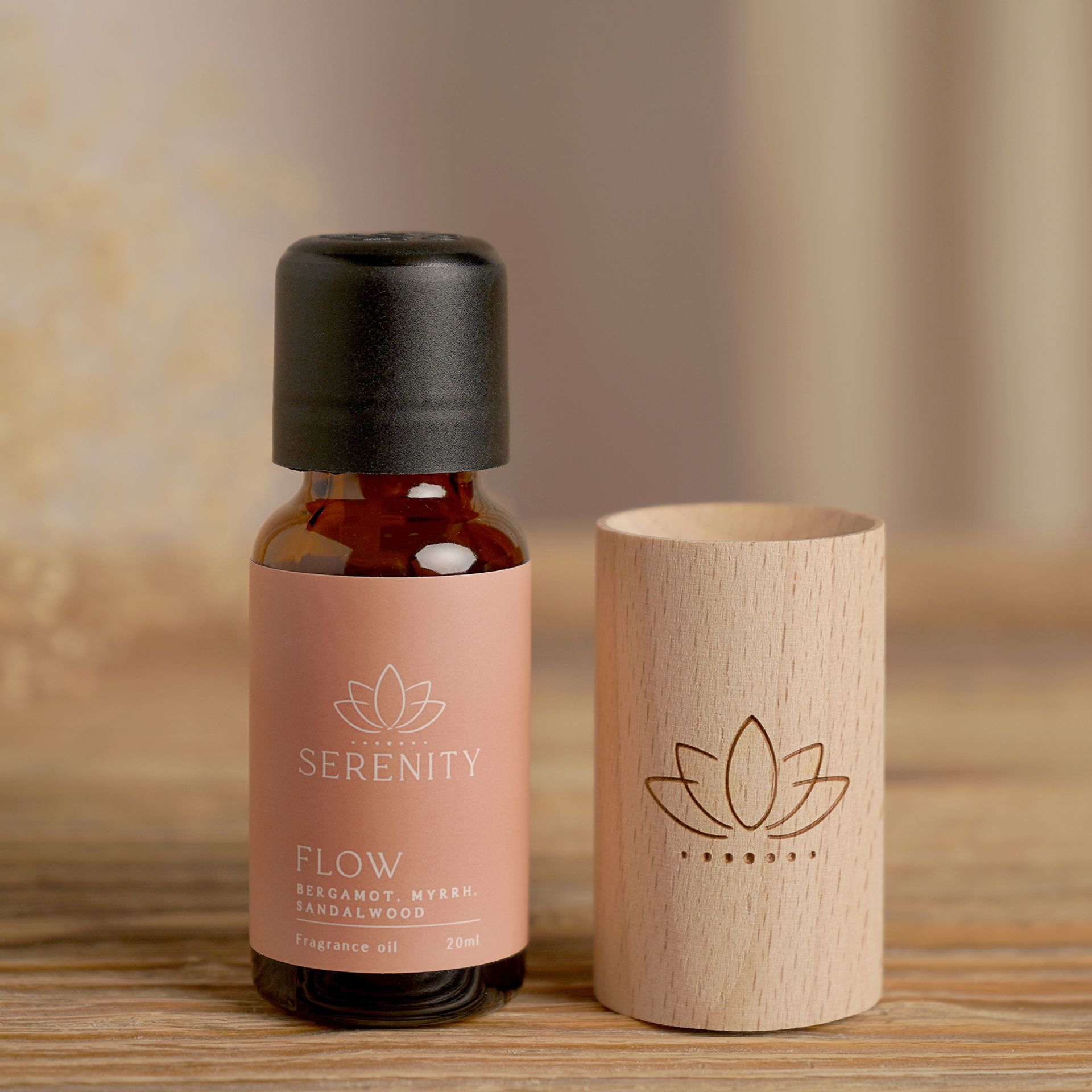 Serenity Flow Wood Oil Diffuser