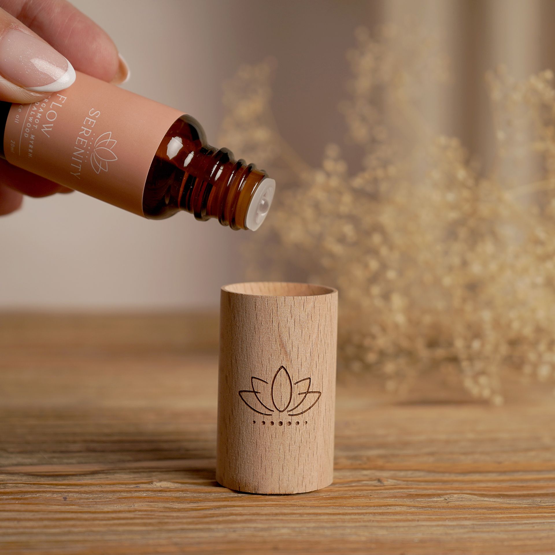 Serenity Flow Wood Oil Diffuser