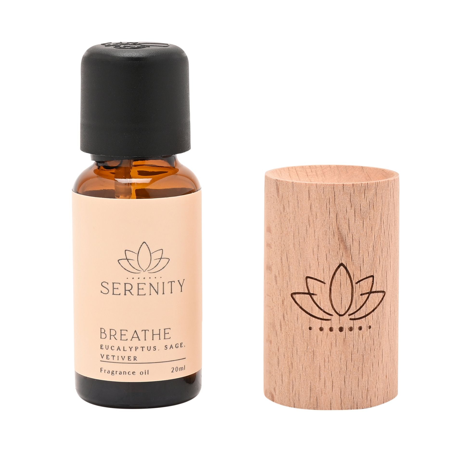 Serenity Breathe Wood Oil Diffuser