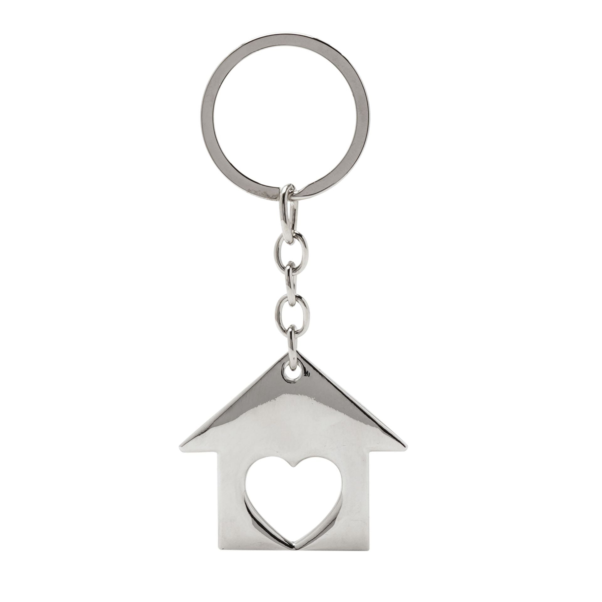 Sophia Classic Heart Home Keyring